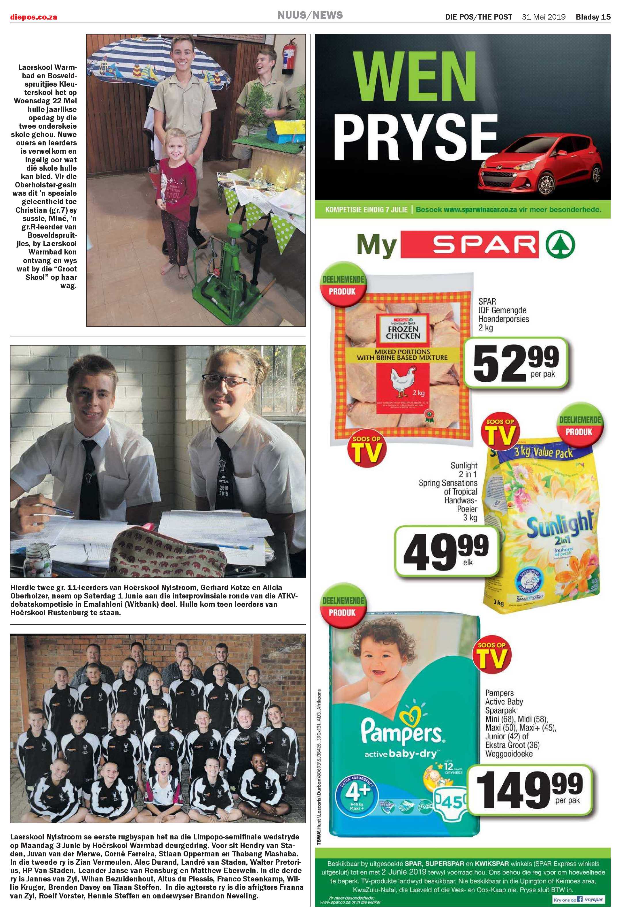 Die Pos 31 May 2019 page 15