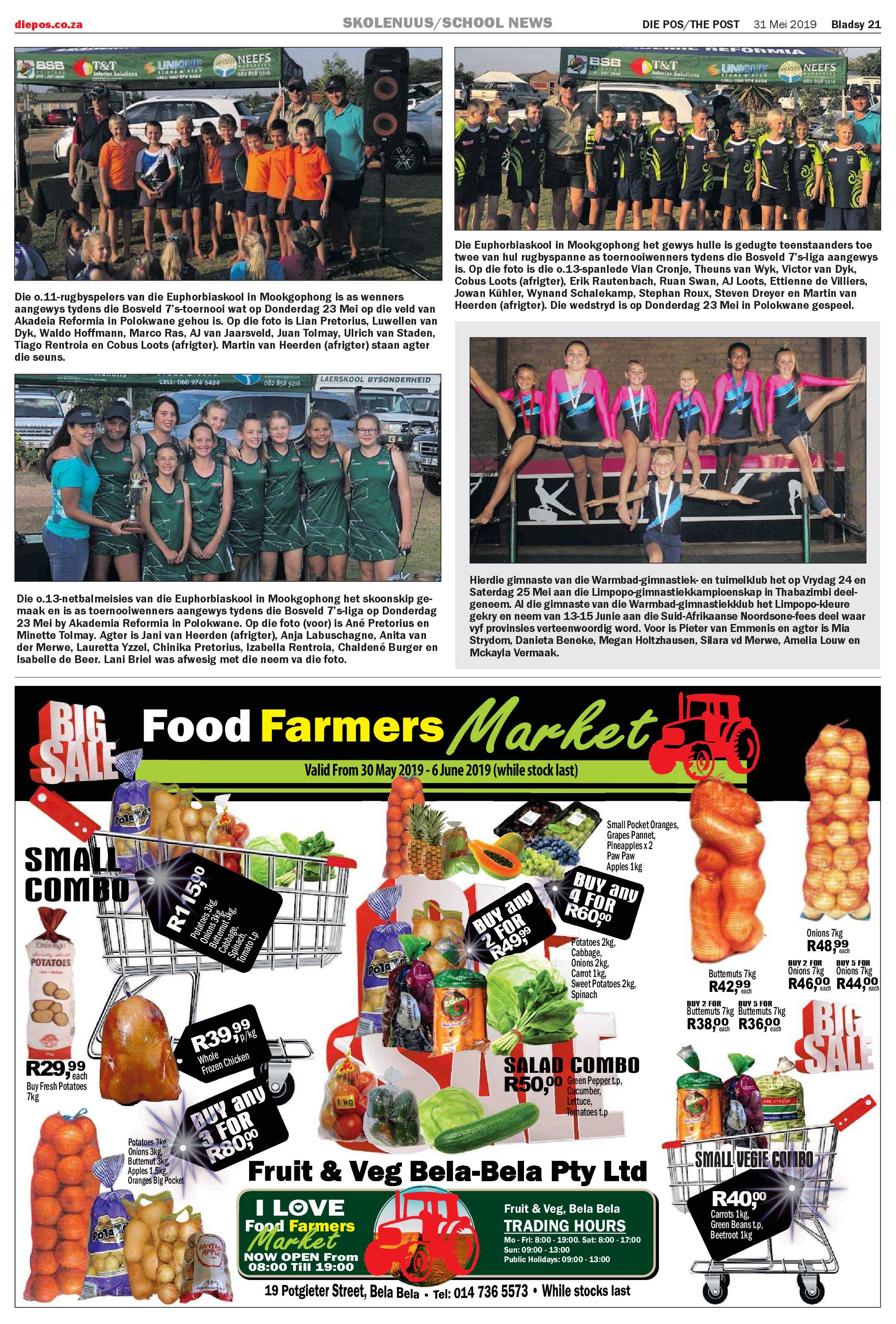 Die Pos 31 May 2019 page 21