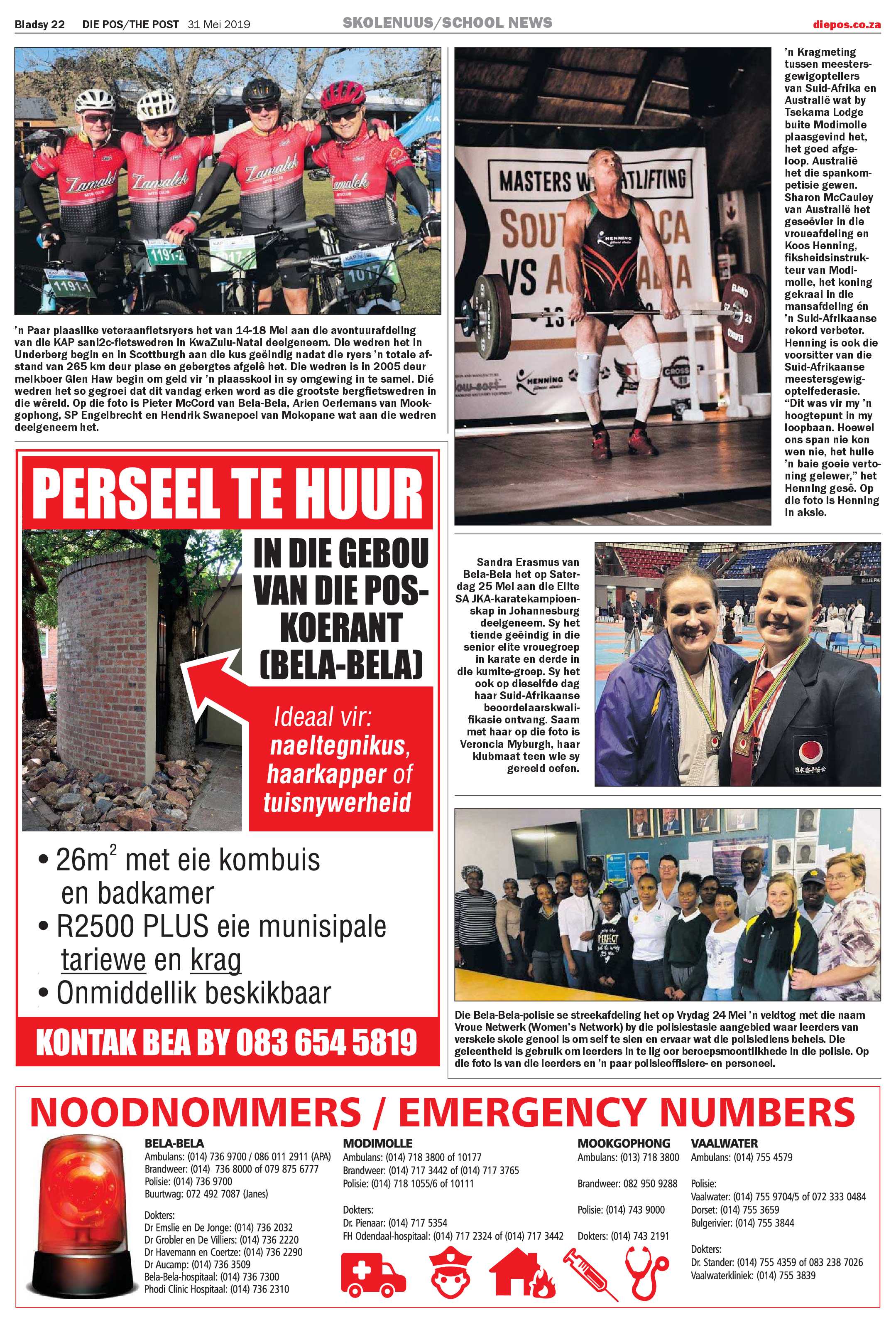 Die Pos 31 May 2019 page 22