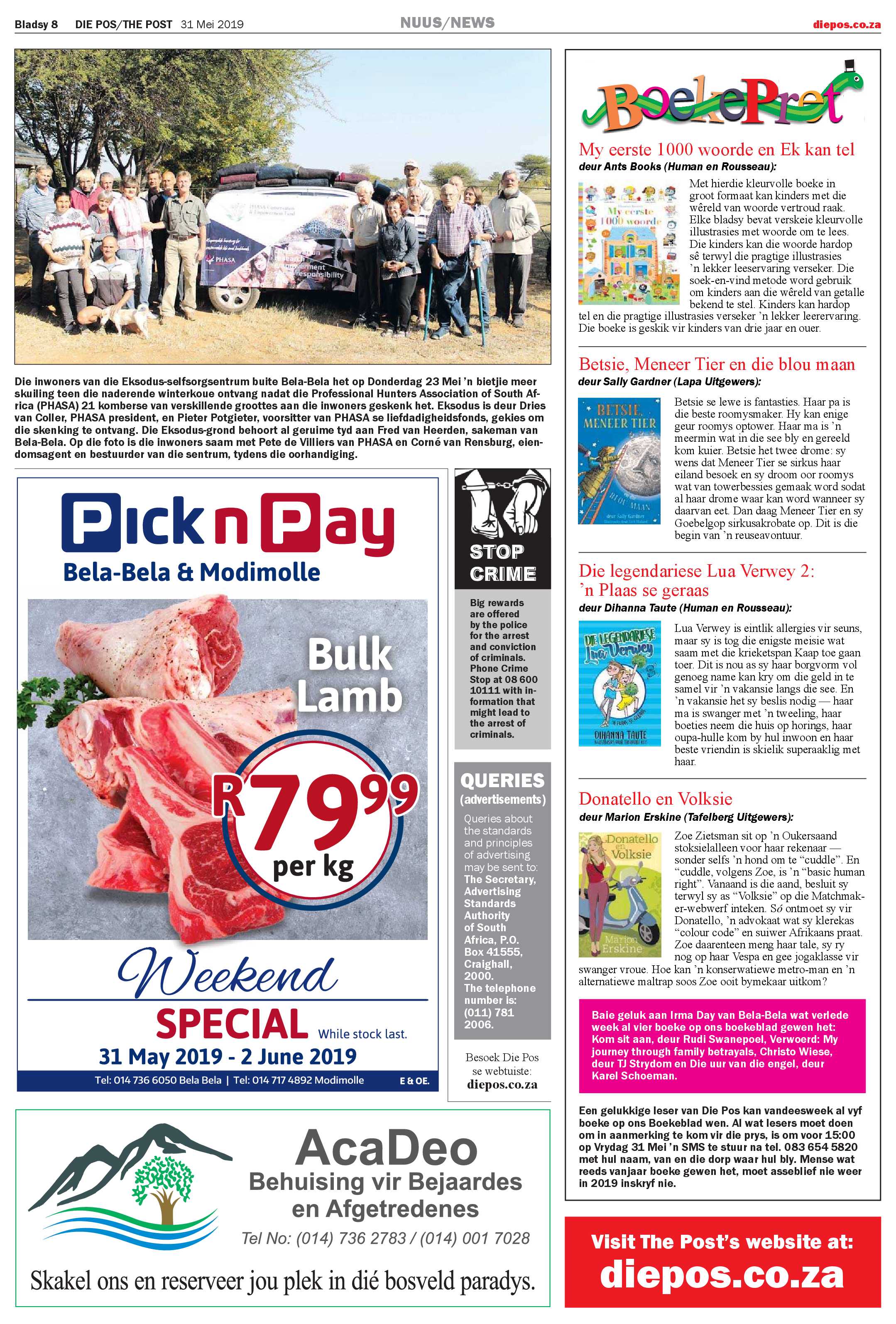 Die Pos 31 May 2019 page 8