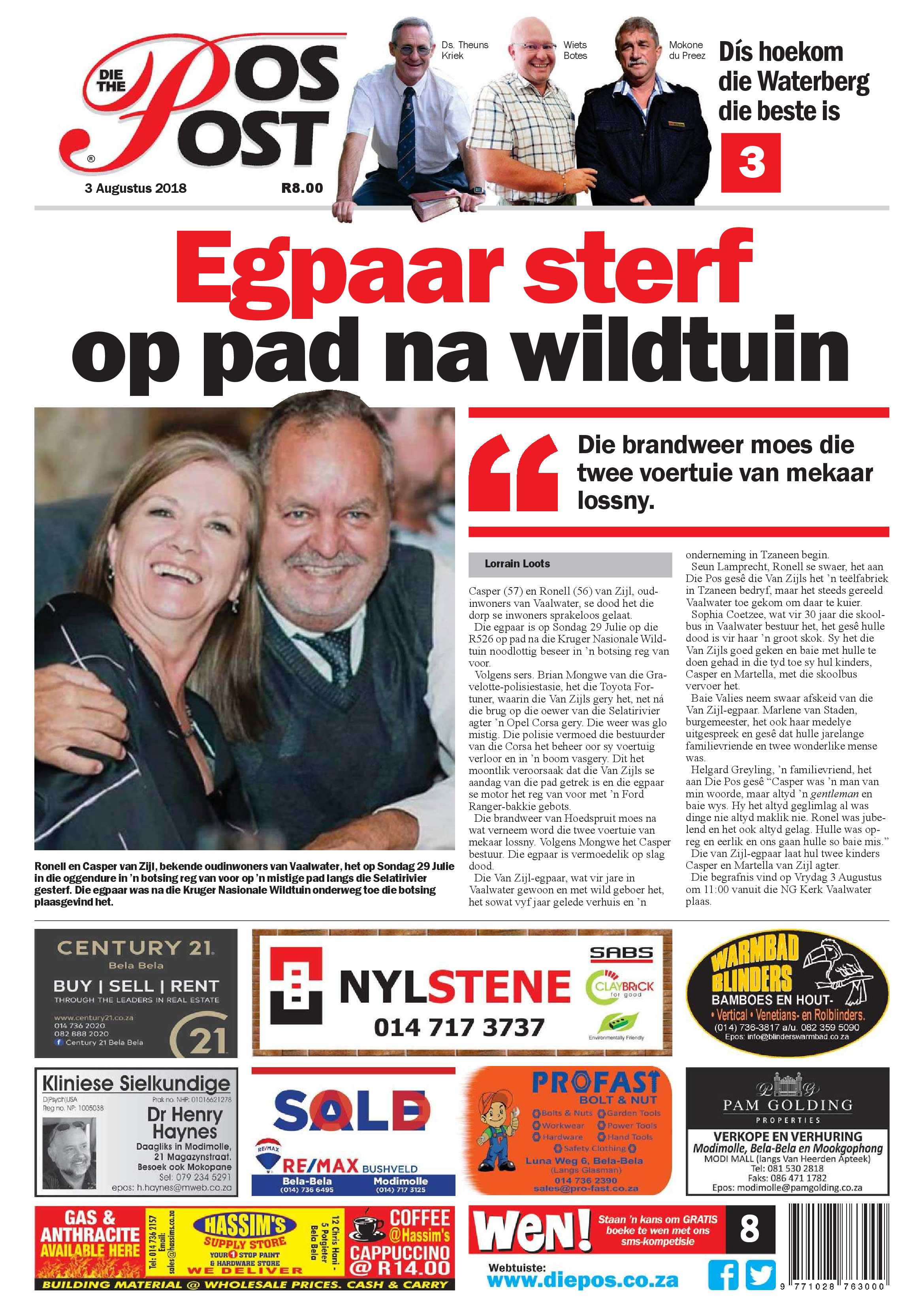 Die Pos 3 Augustus 2018 page 1