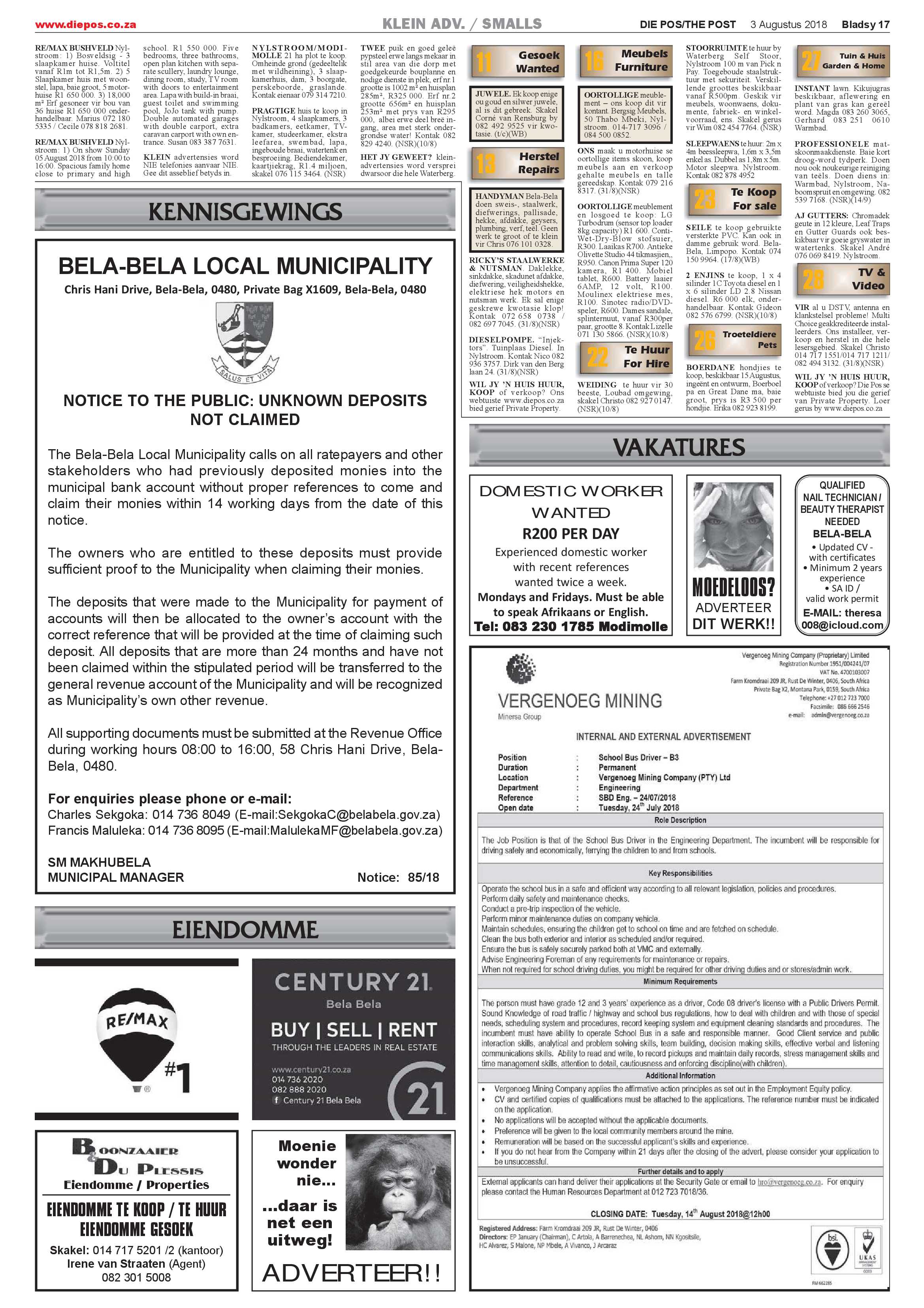Die Pos 3 Augustus 2018 page 17