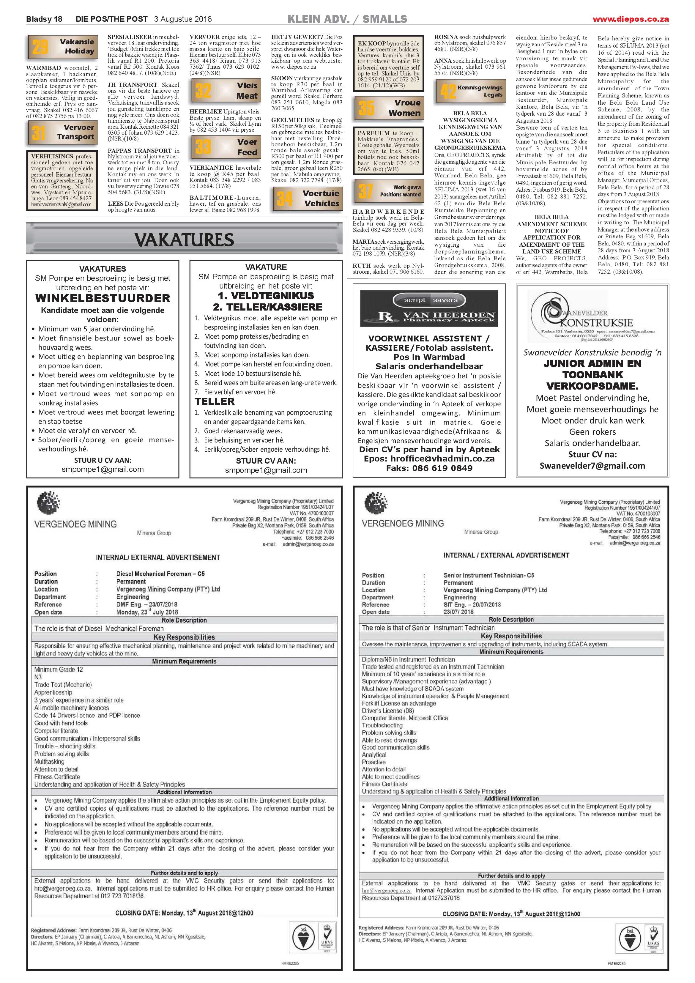 Die Pos 3 Augustus 2018 page 18