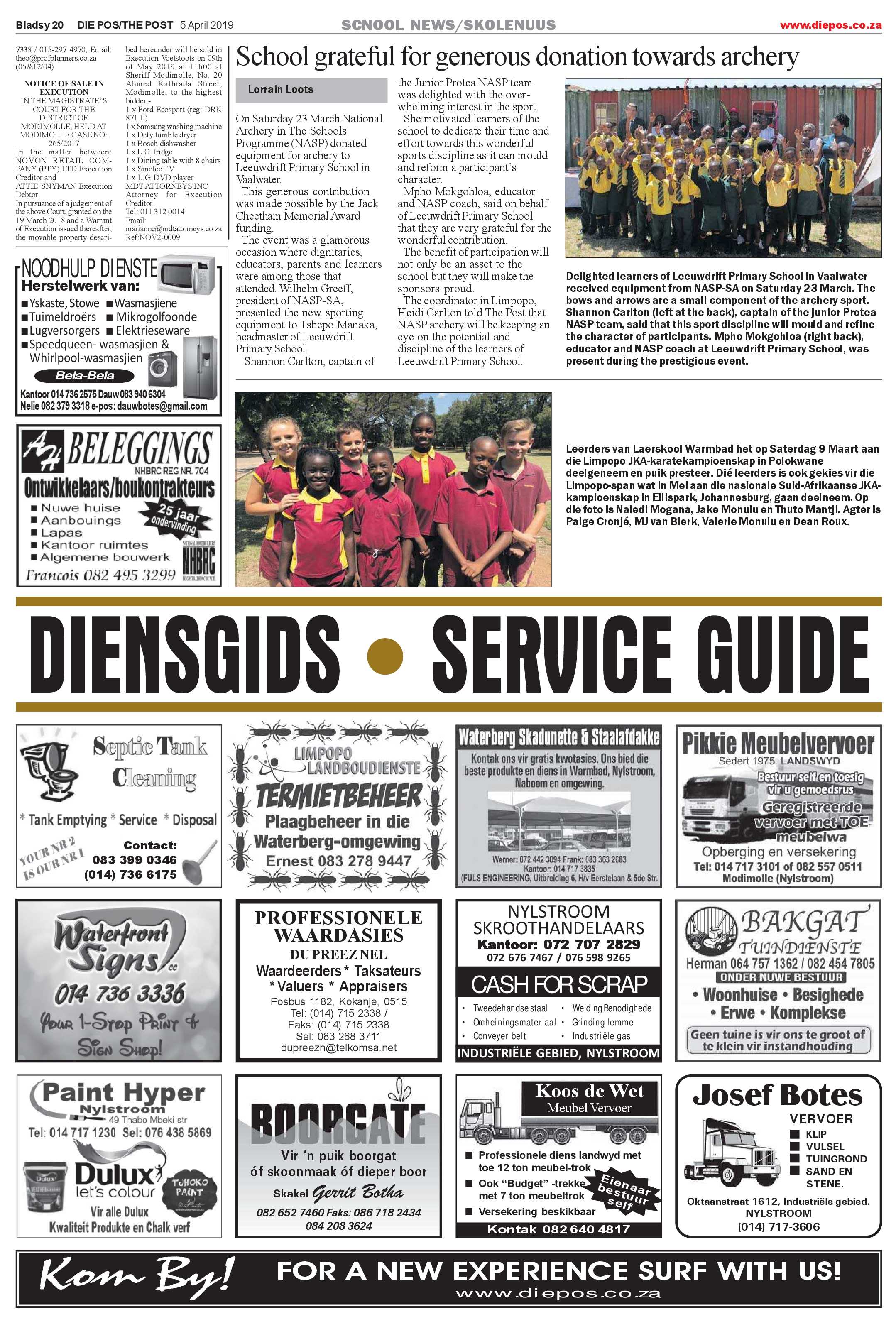 Die Pos 5 April 2019 page 20