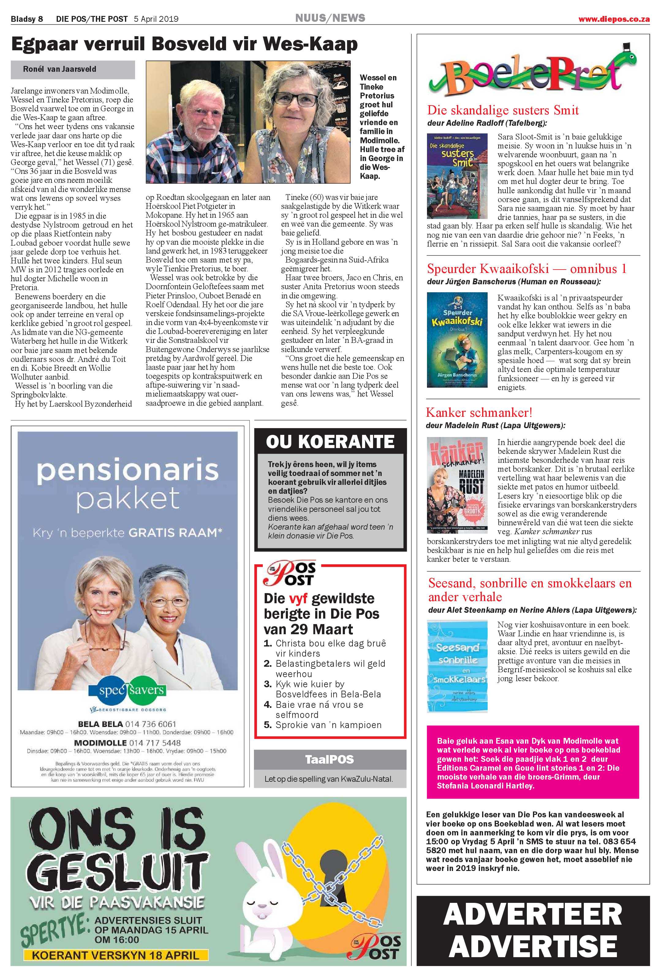 Die Pos 5 April 2019 page 8