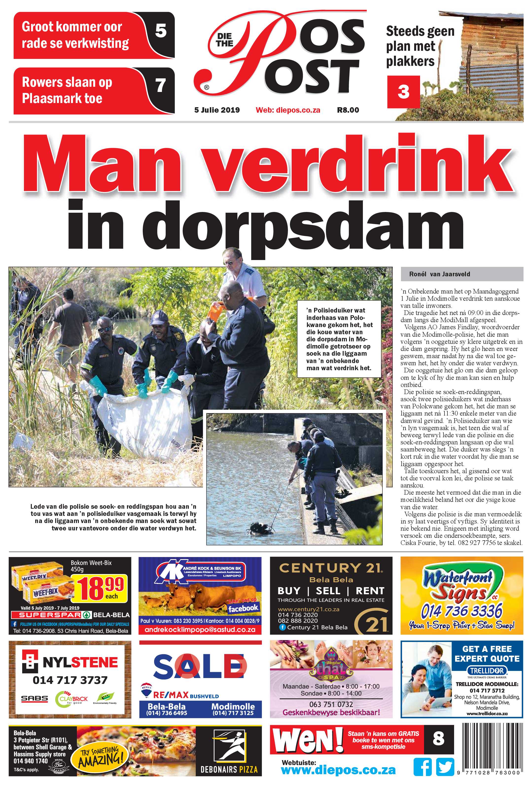 Die Pos 5 July 2019 page 1