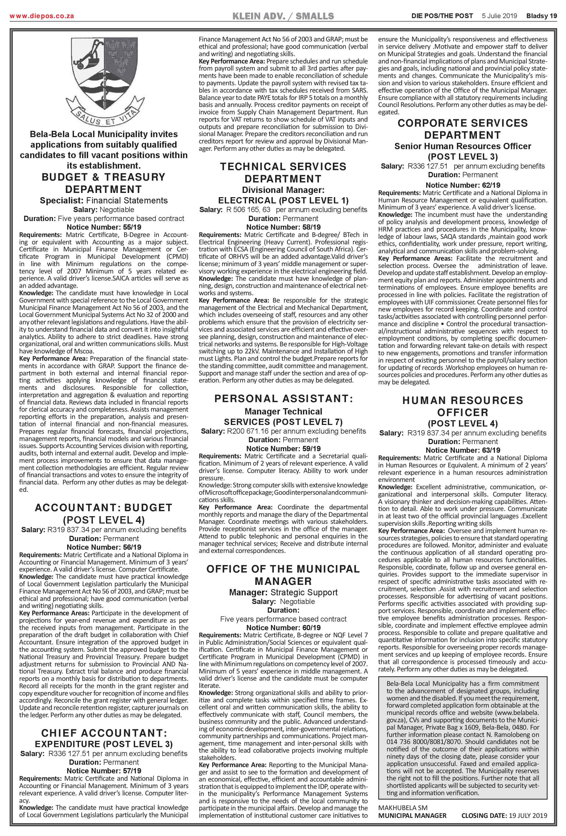 Die Pos 5 July 2019 page 19