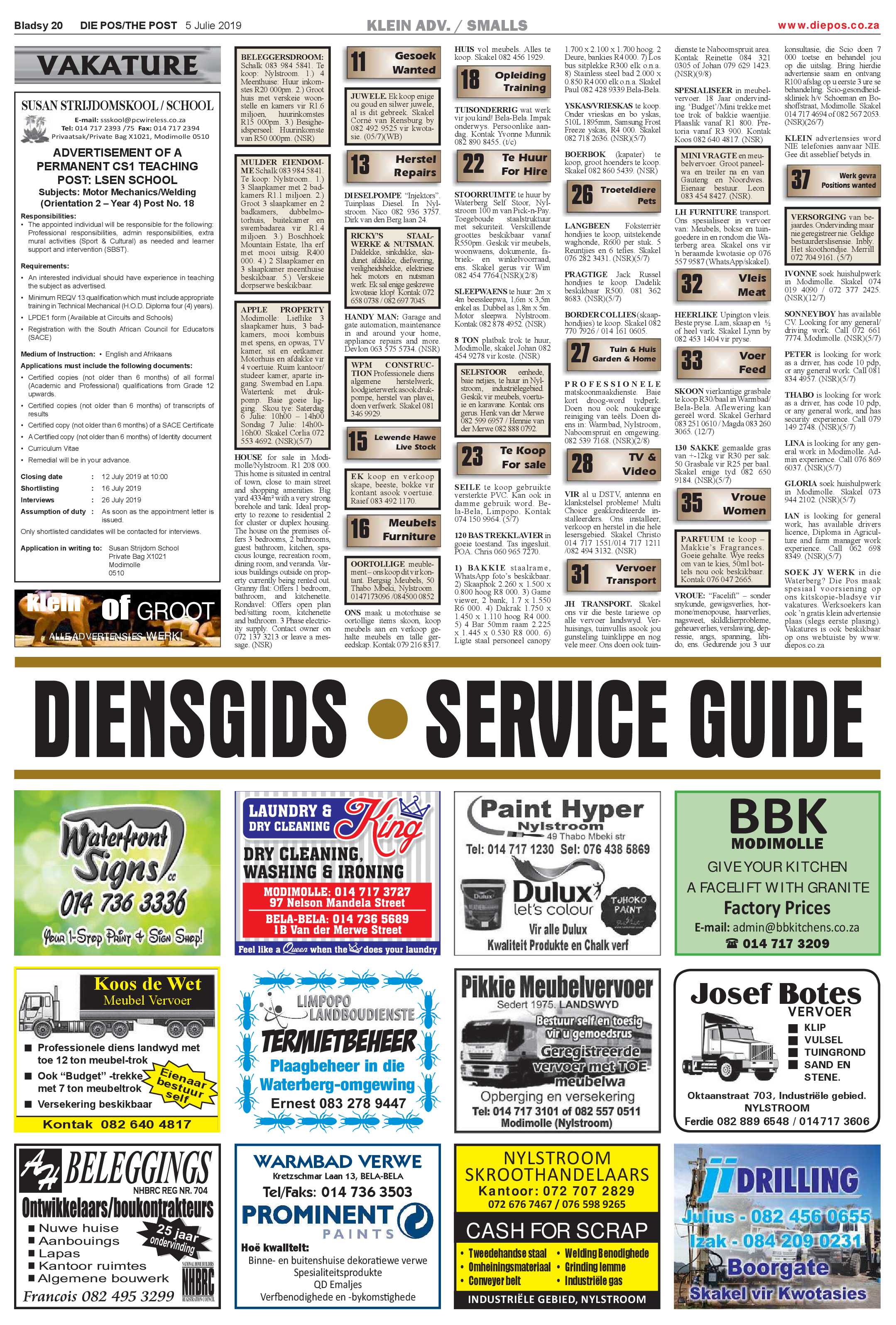 Die Pos 5 July 2019 page 20