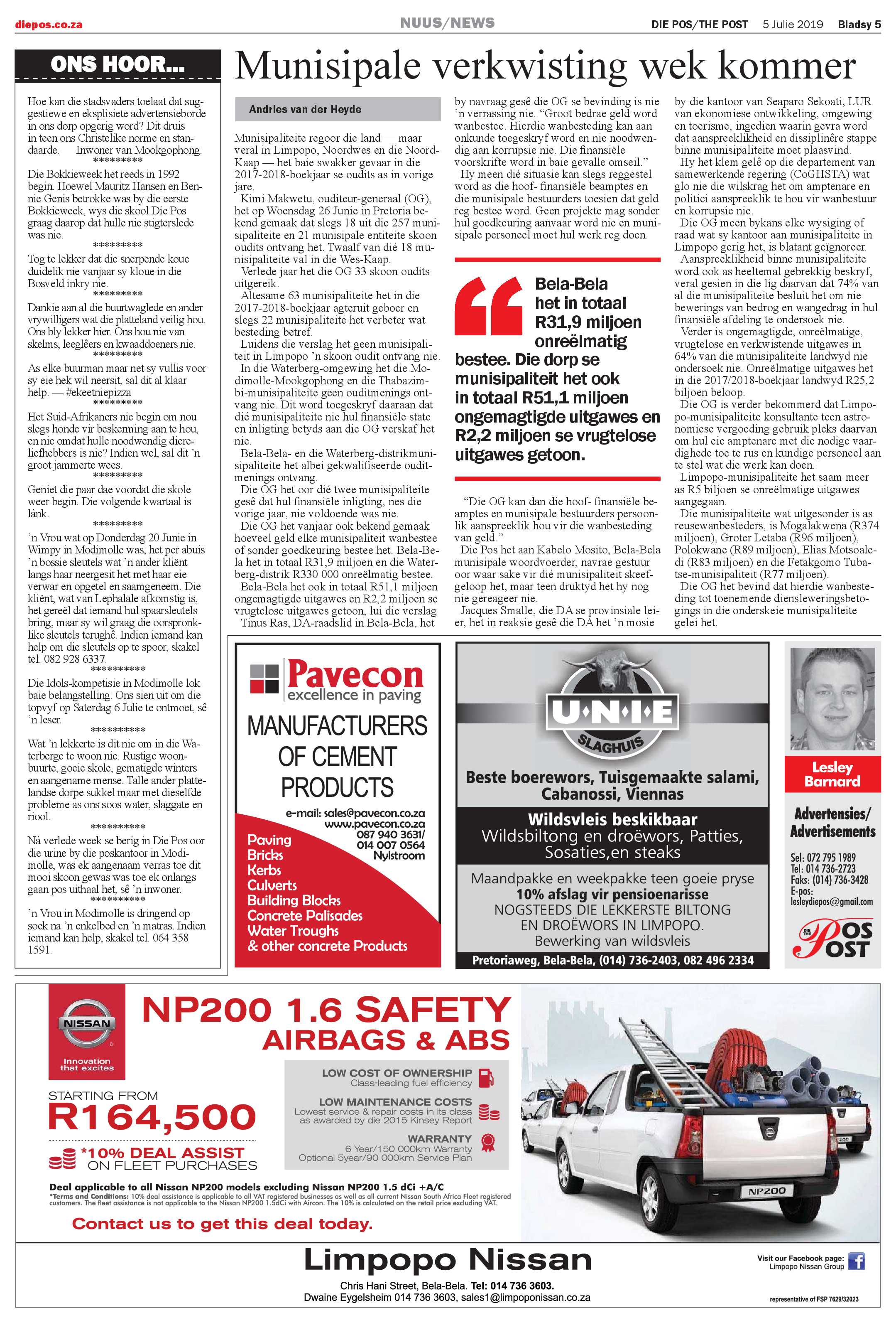 Die Pos 5 July 2019 page 5