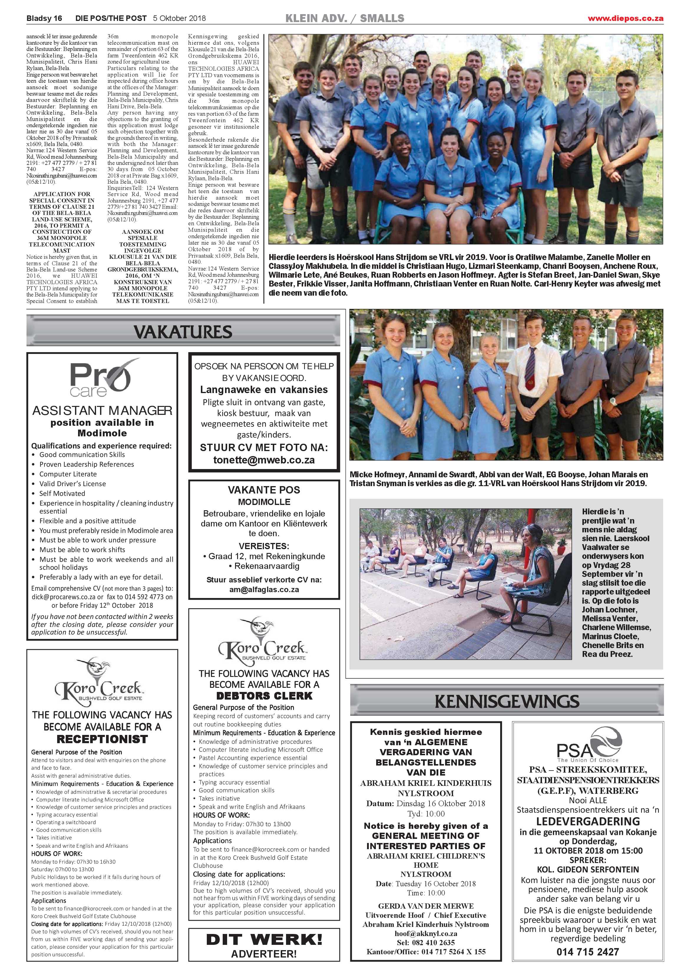 Die Pos 5 October 2018 page 16
