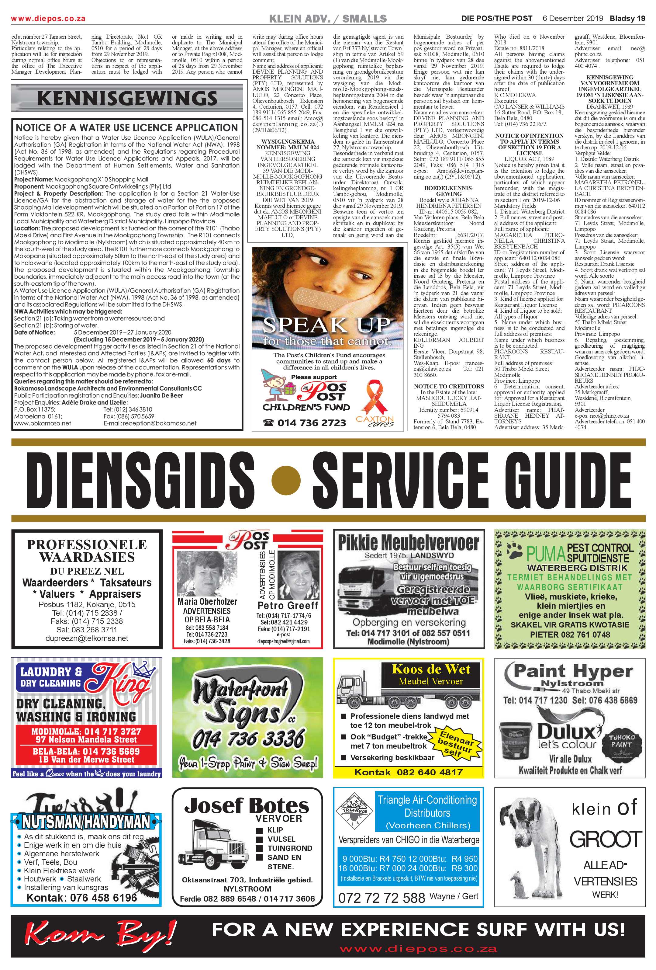 Die Pos 6 December 2019 page 19