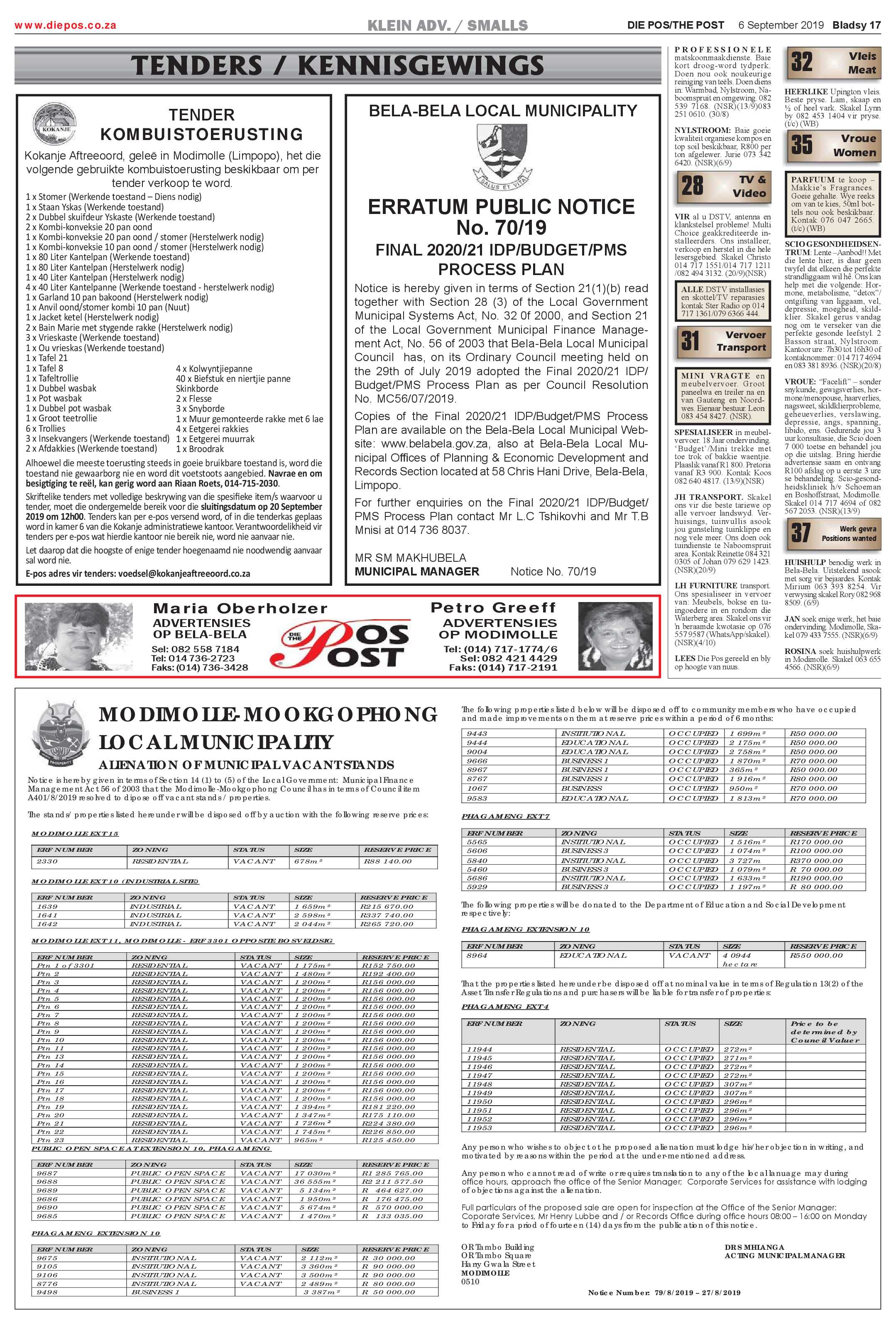 Die Pos 6 September 2019 page 17