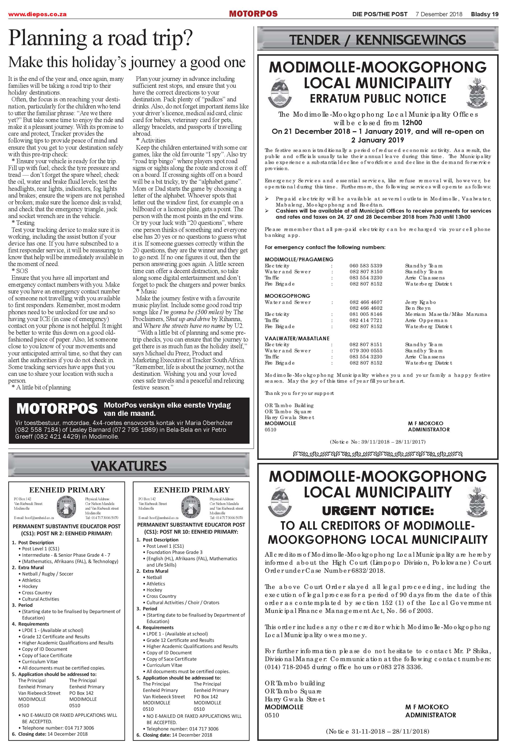 Die Pos 7 December 2018 page 19