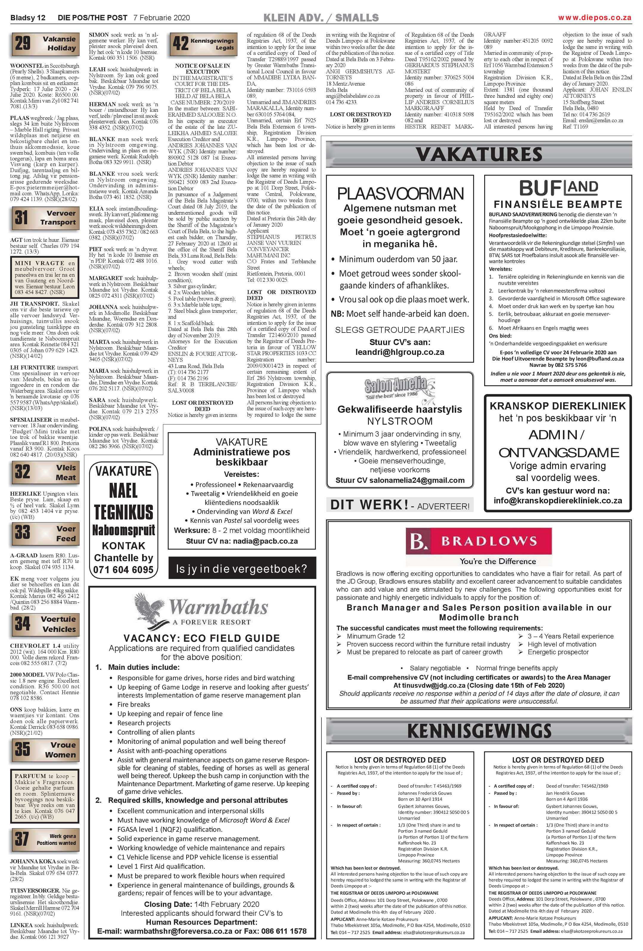 Die Pos 7 Februarie 2020 page 12