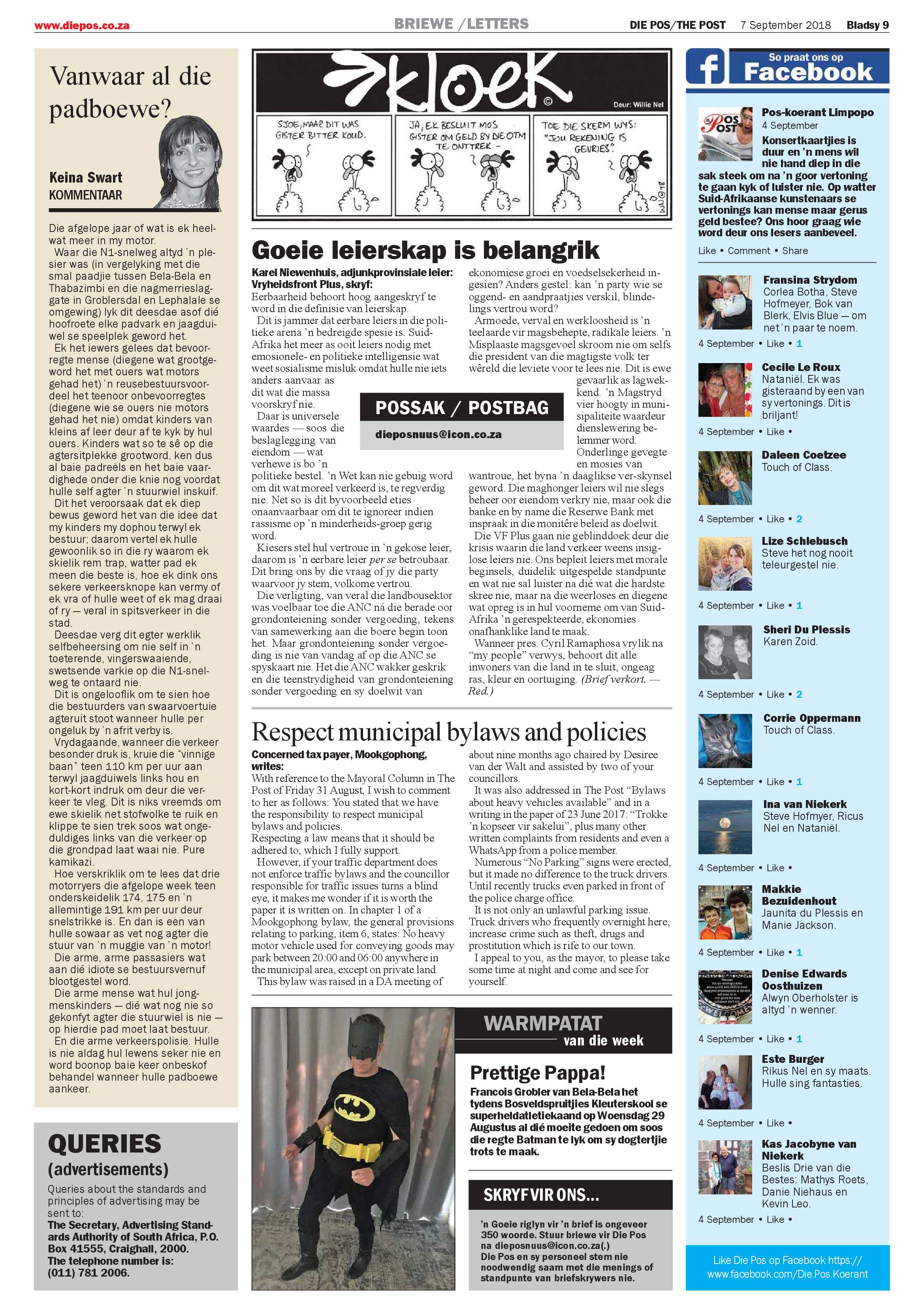 Die Pos 7 September 2018 page 9