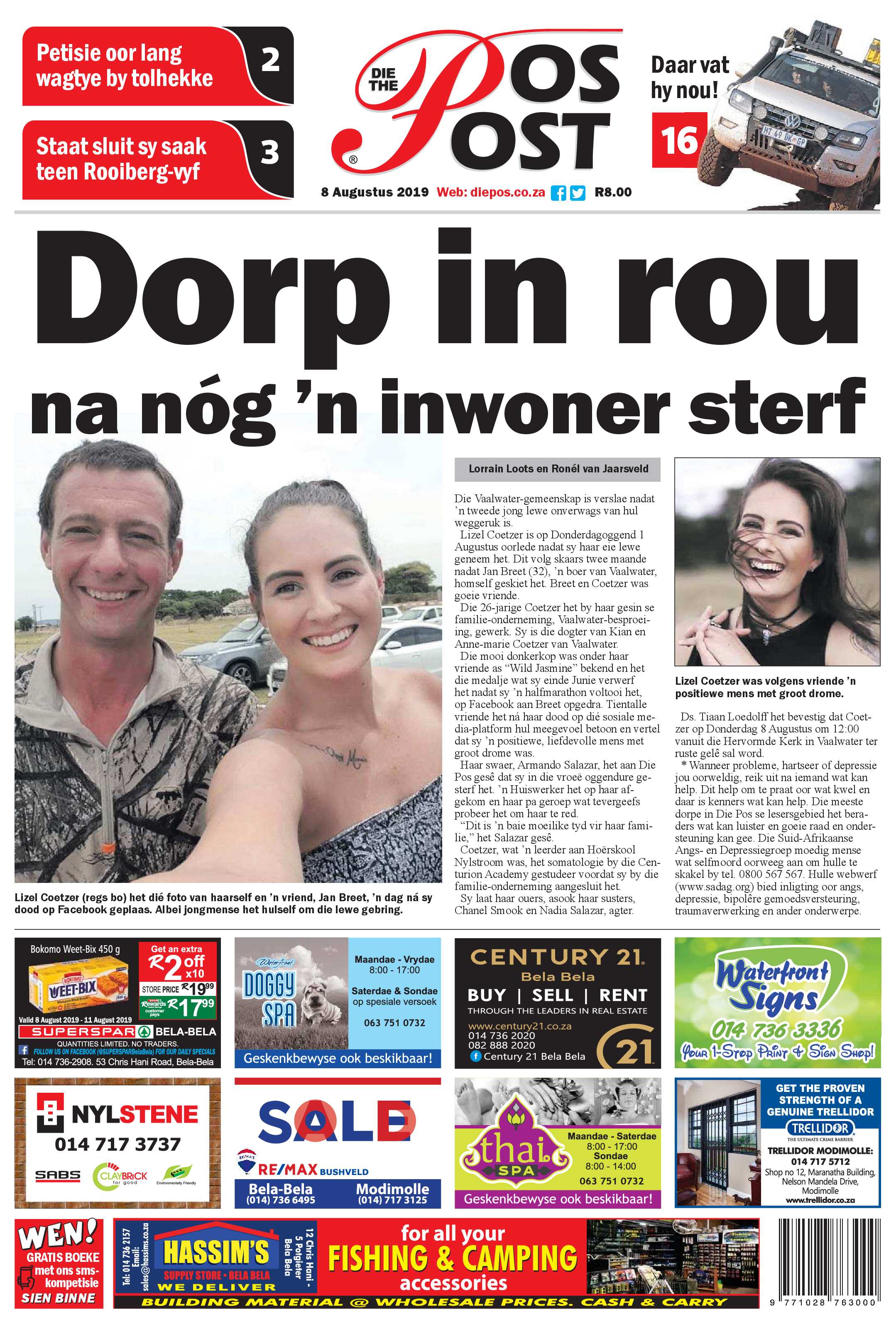 Die Pos 8 August 2019 page 1