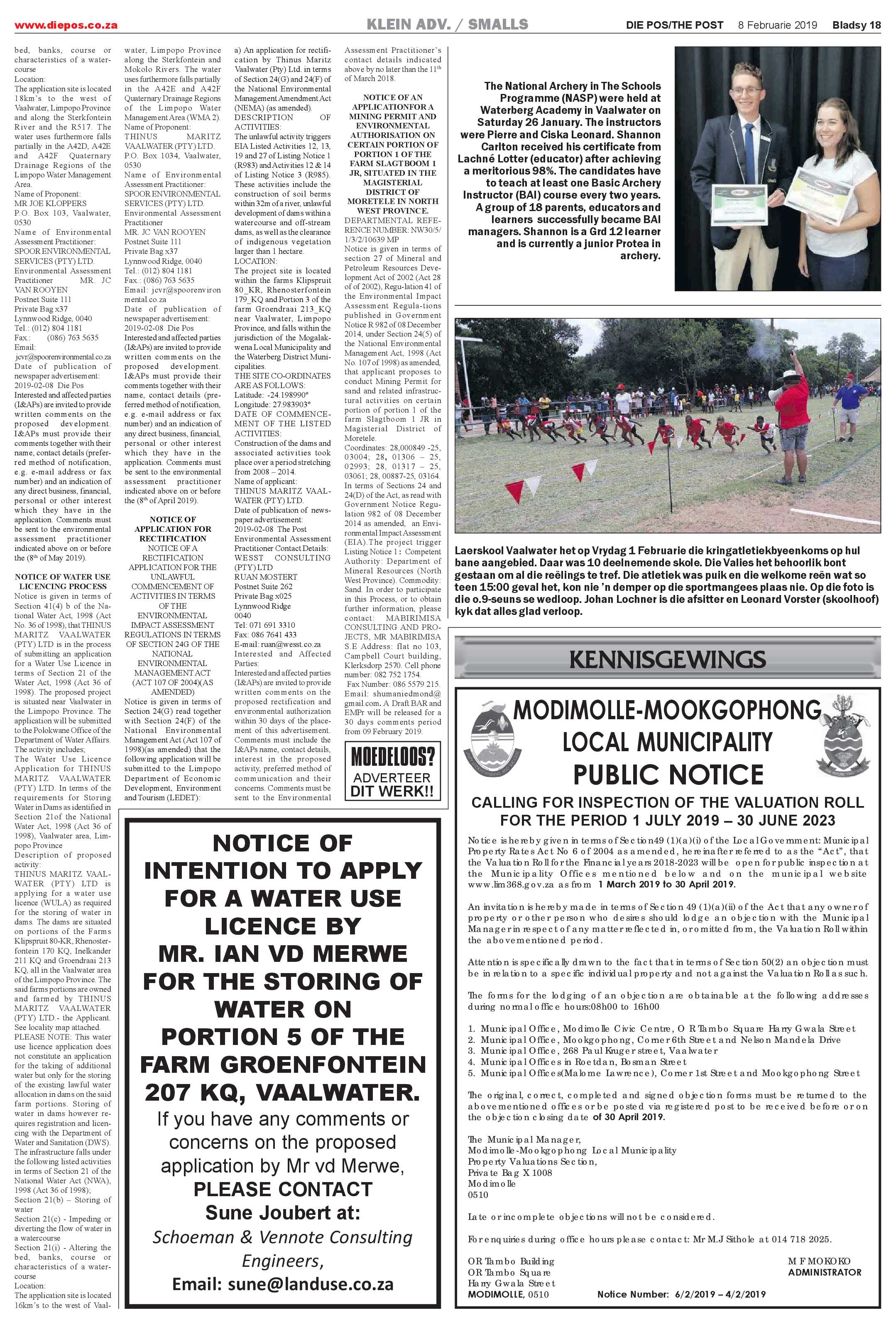 Die Pos 8 February 2019 page 18