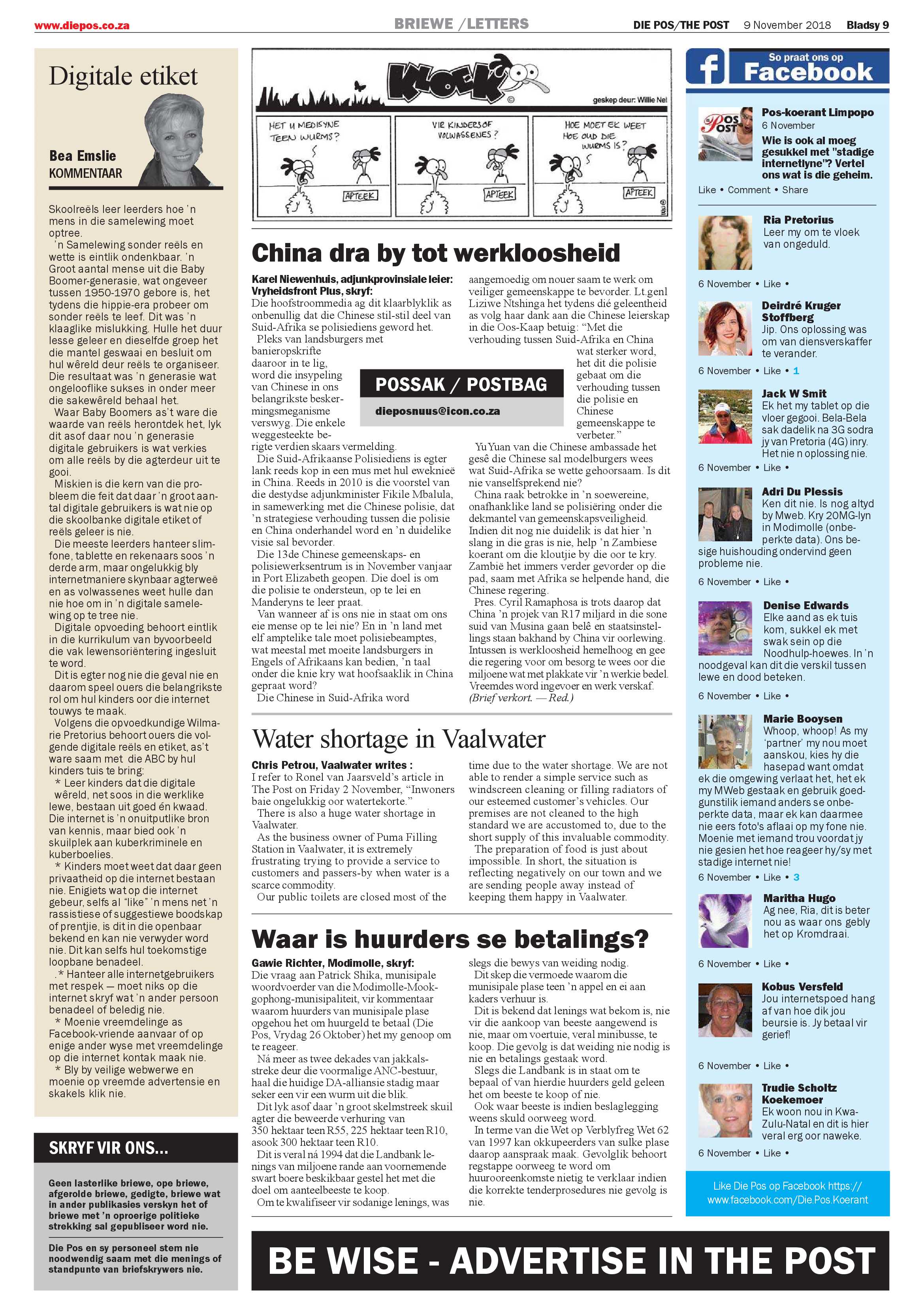 Die Pos 9 November 2018 page 9