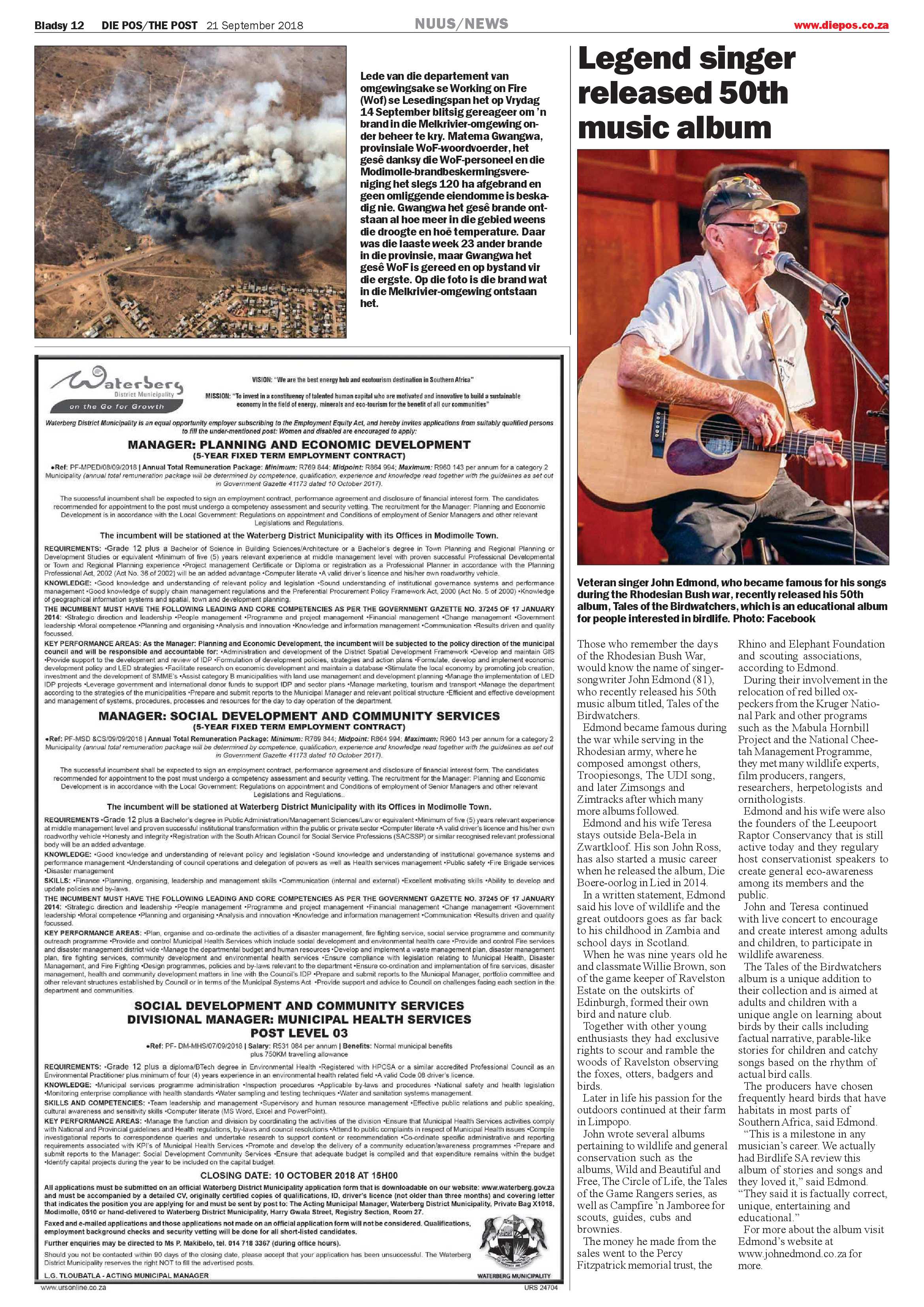 Die Pos: 21 September 2018 page 12