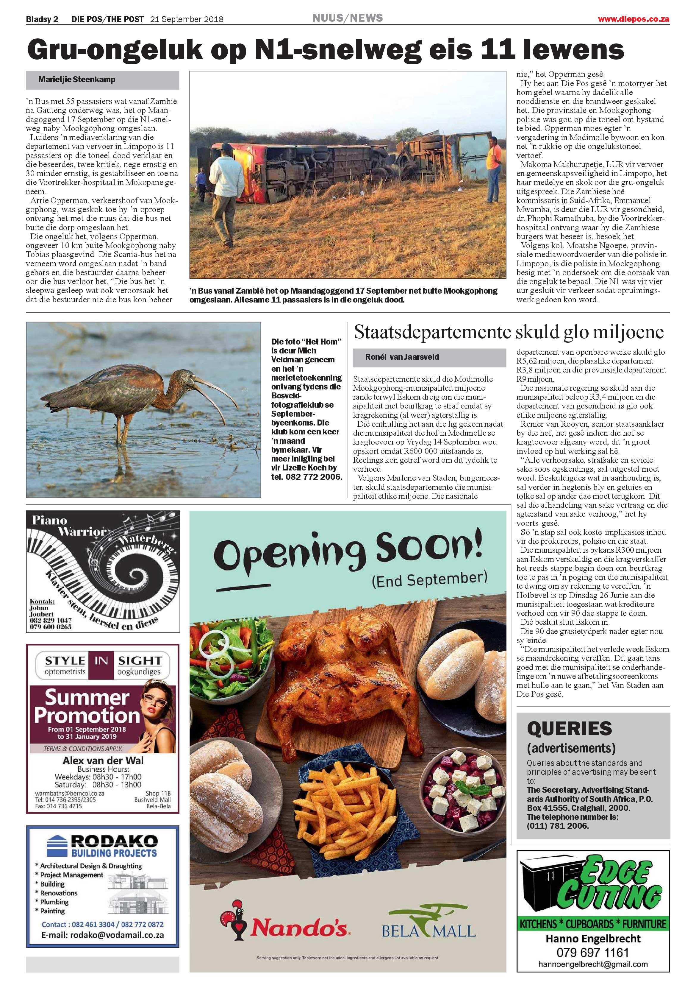 Die Pos: 21 September 2018 page 2