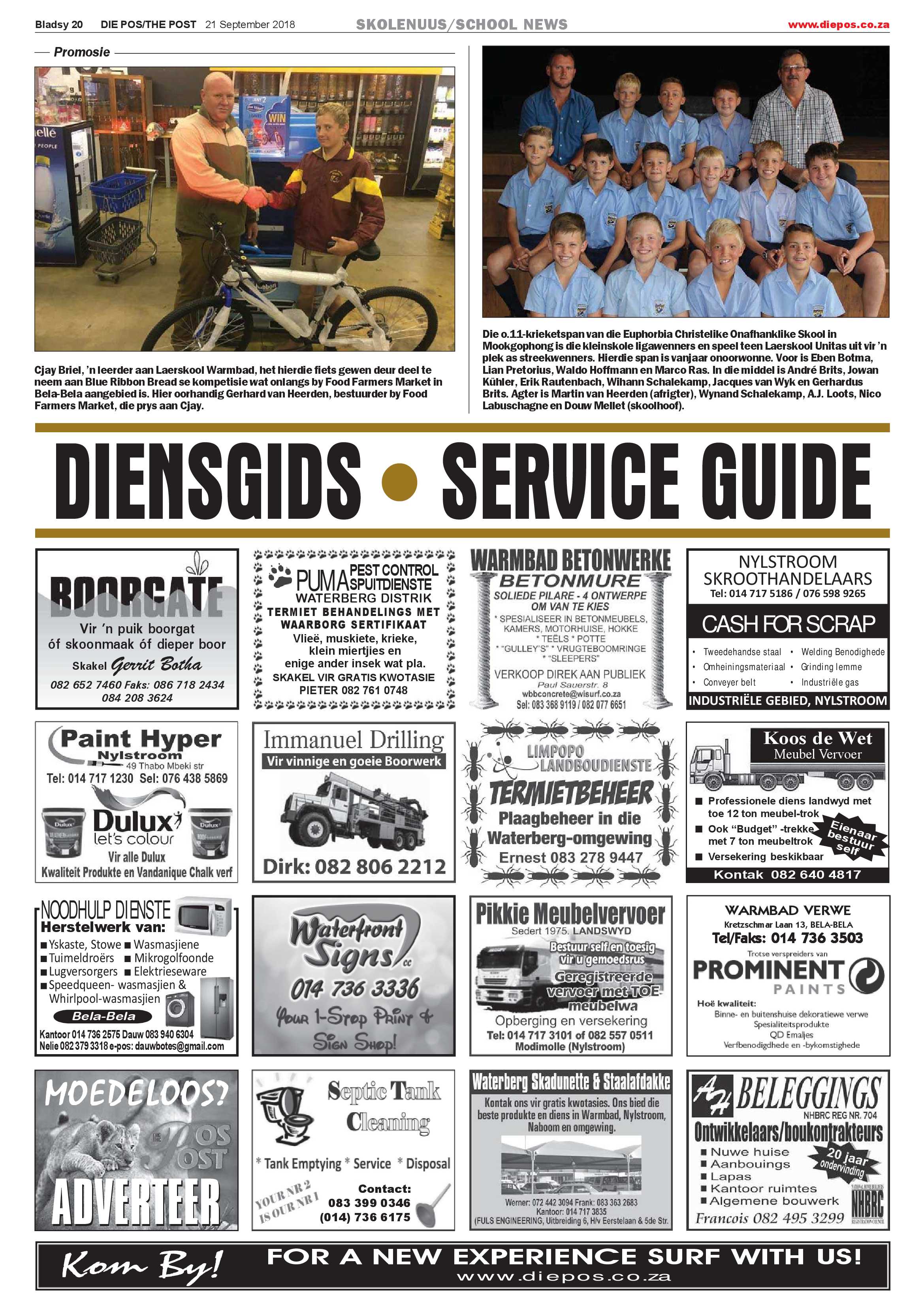 Die Pos: 21 September 2018 page 20