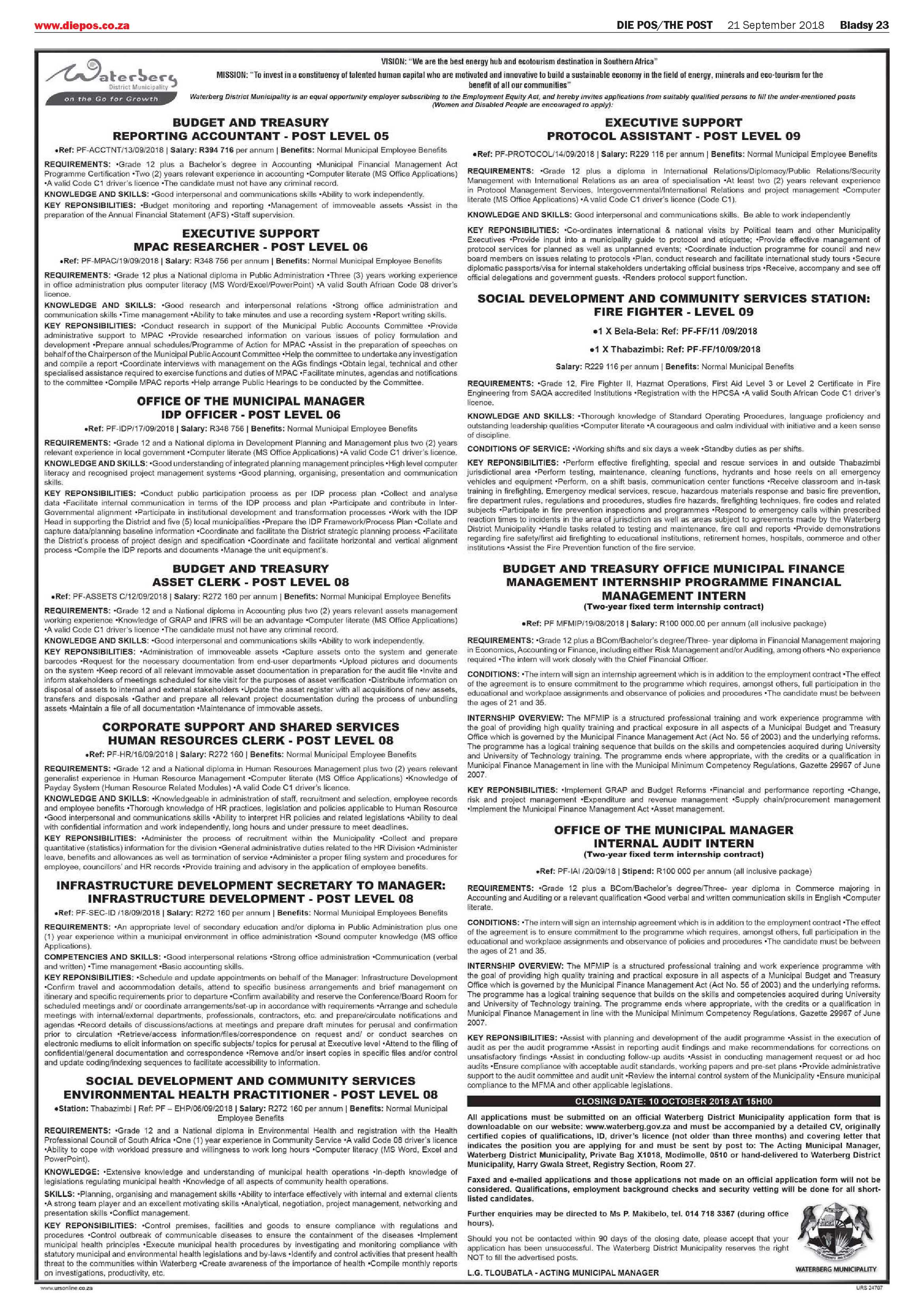 Die Pos: 21 September 2018 page 23