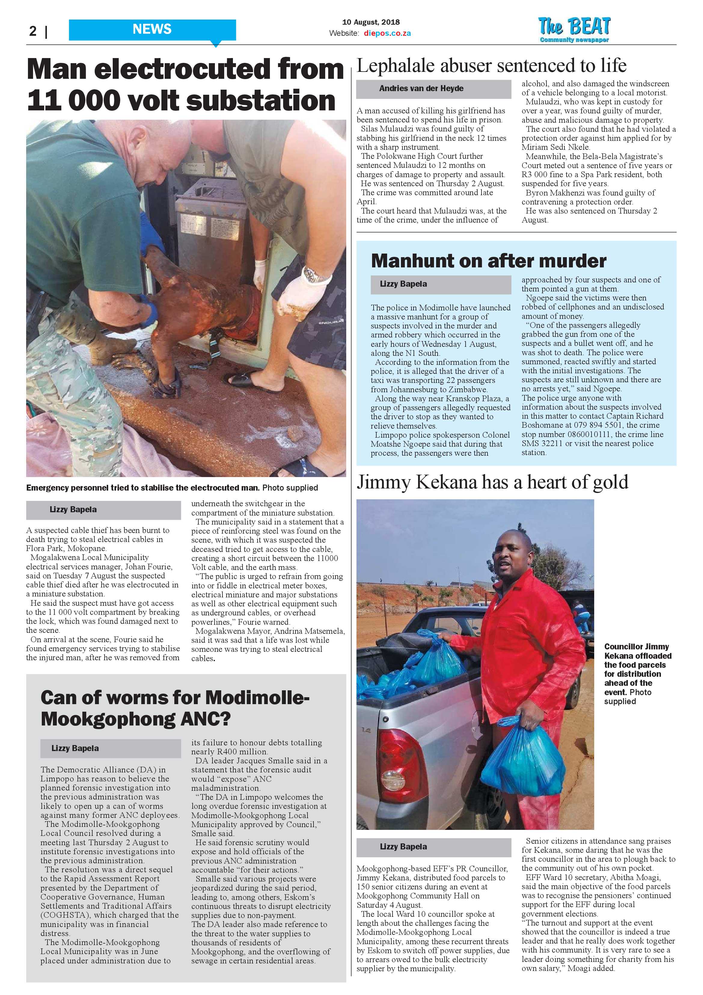 The Beat 10 August 2018 page 2