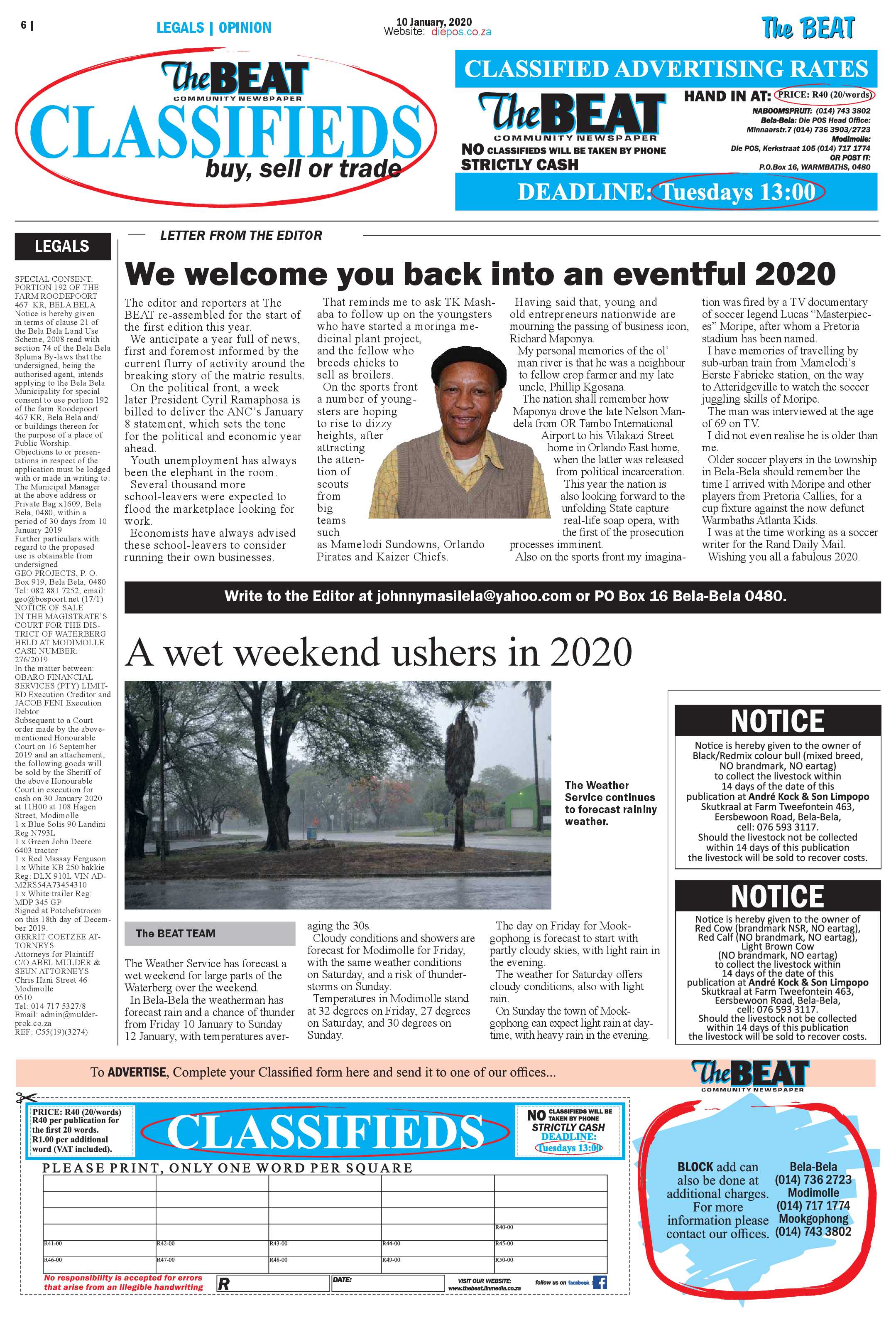 The Beat 10 January 2020 page 6