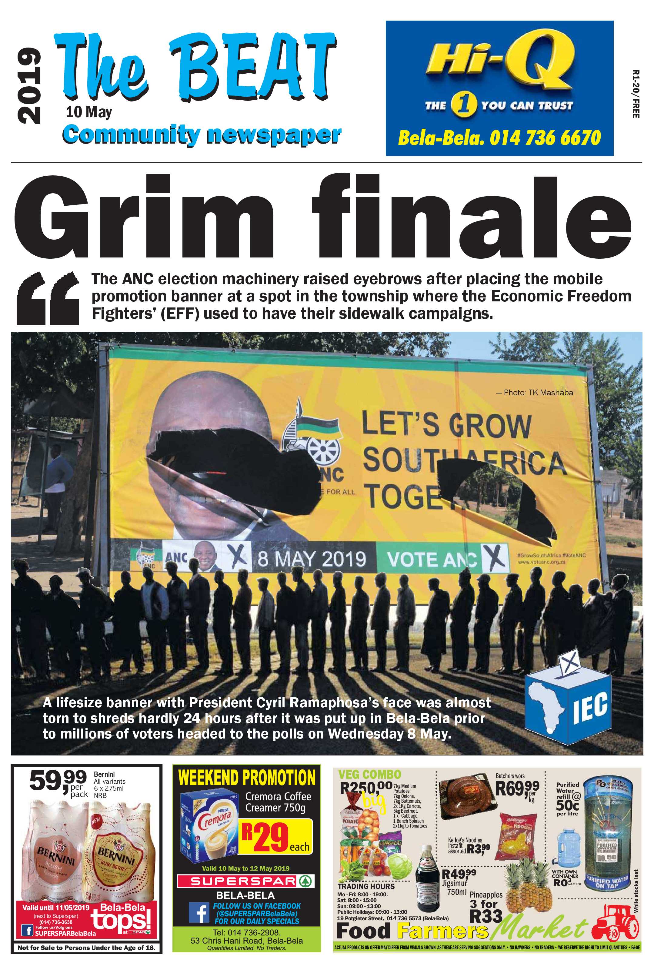 The Beat 10 May 2019 page 1