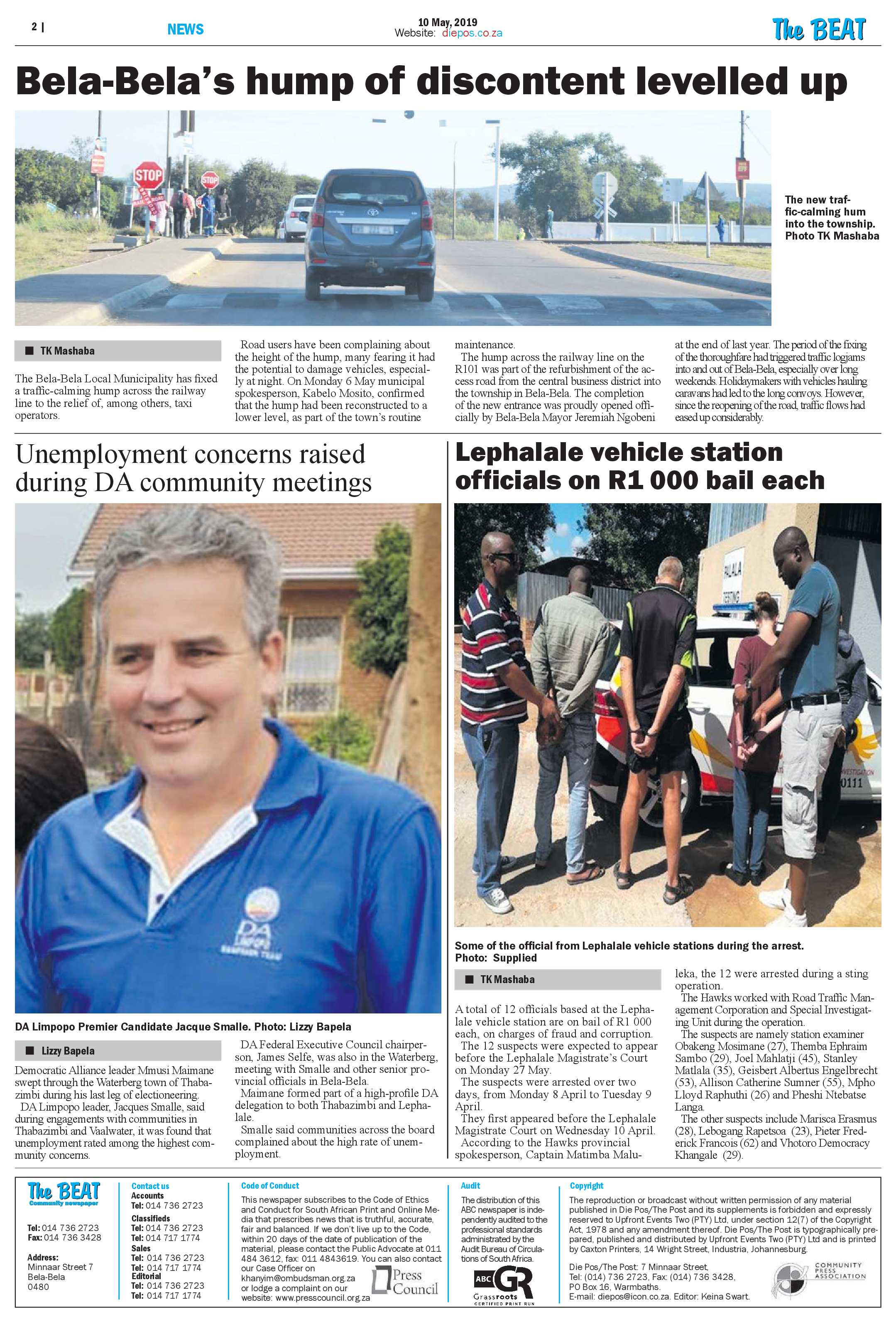 The Beat 10 May 2019 page 2