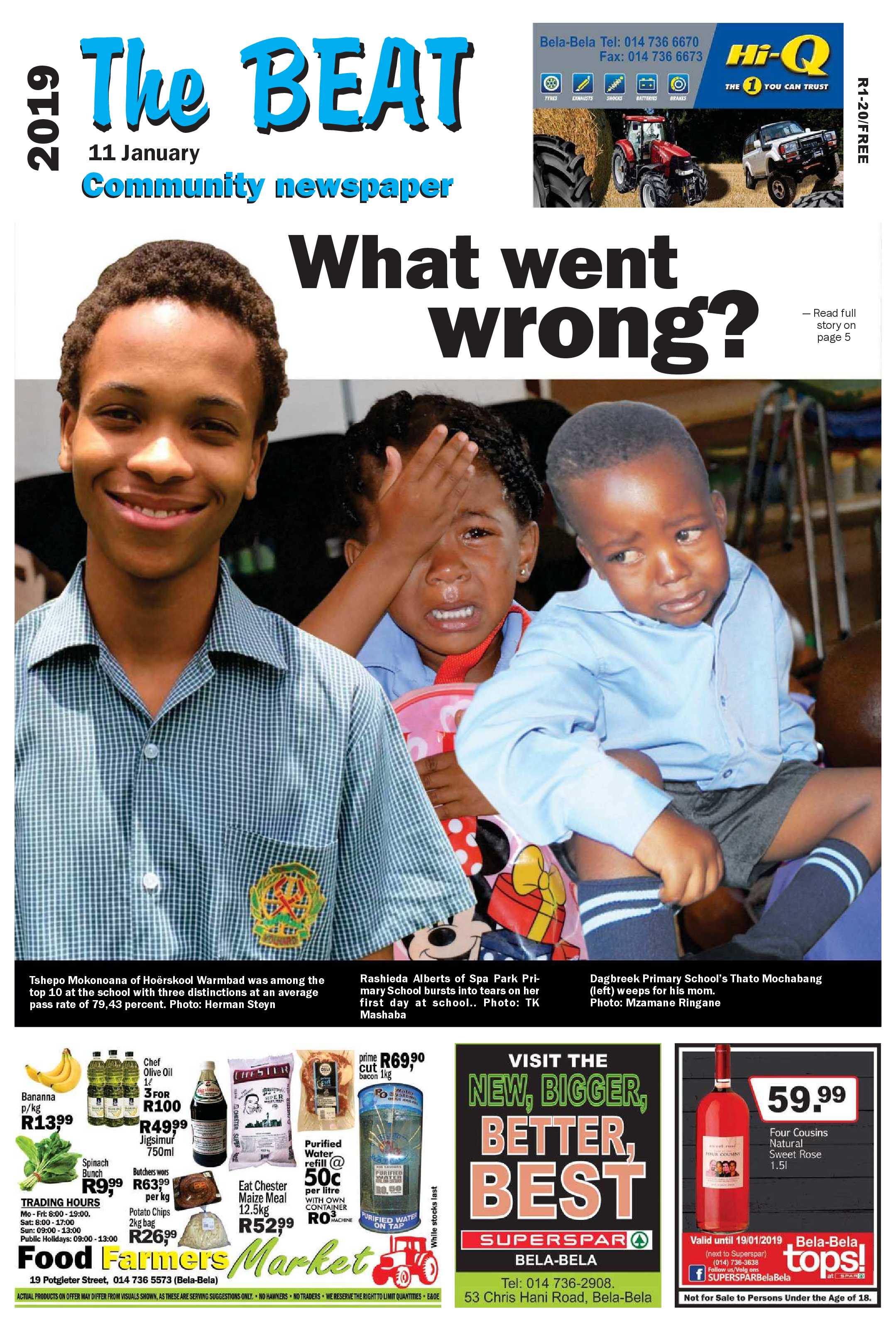 The Beat 11 January 2019 page 1