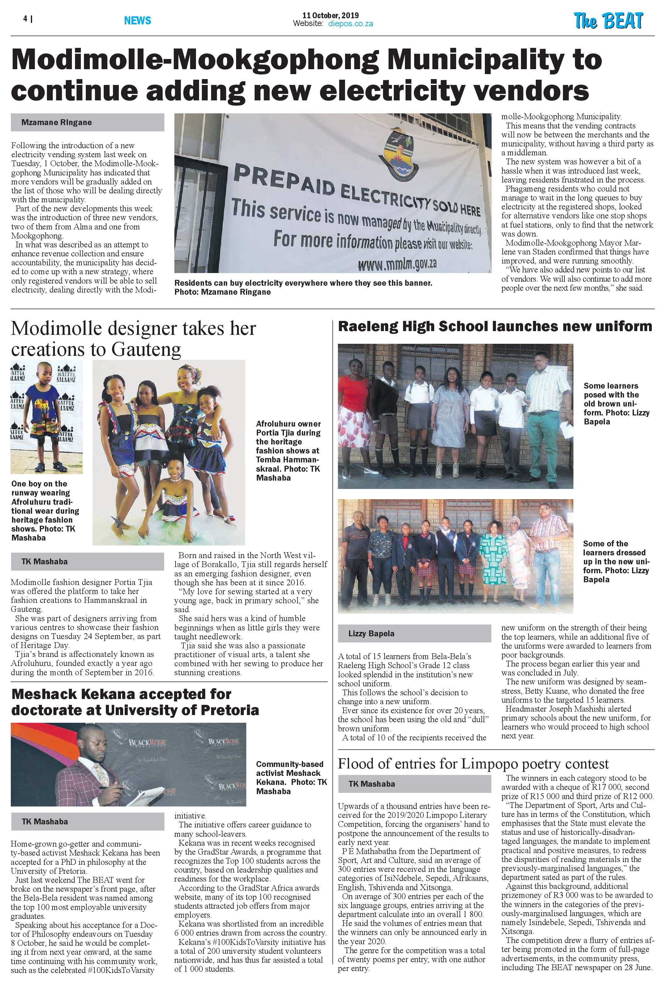 The Beat 11 October 2019 page 4