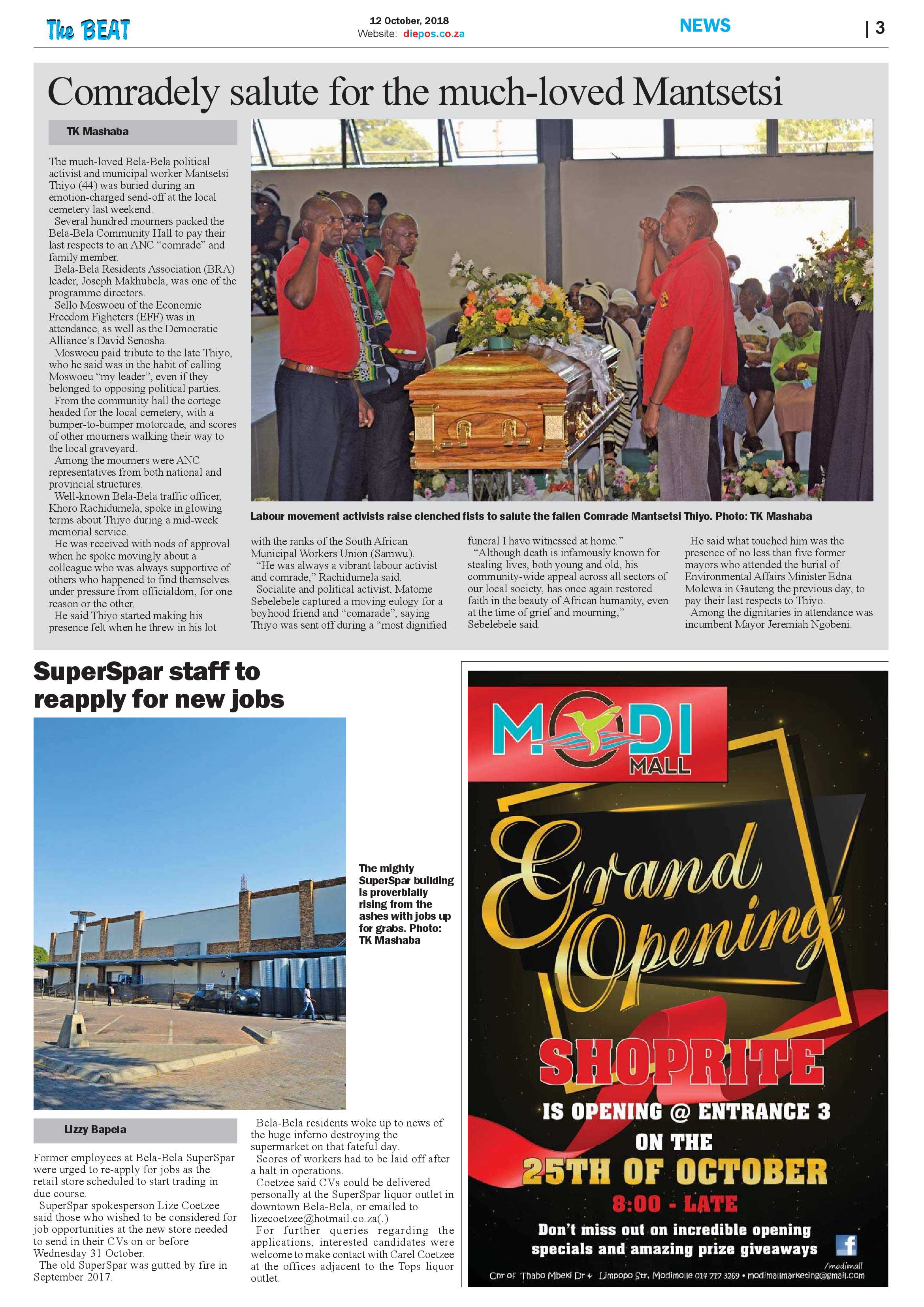 The Beat 12 October 2018 page 3