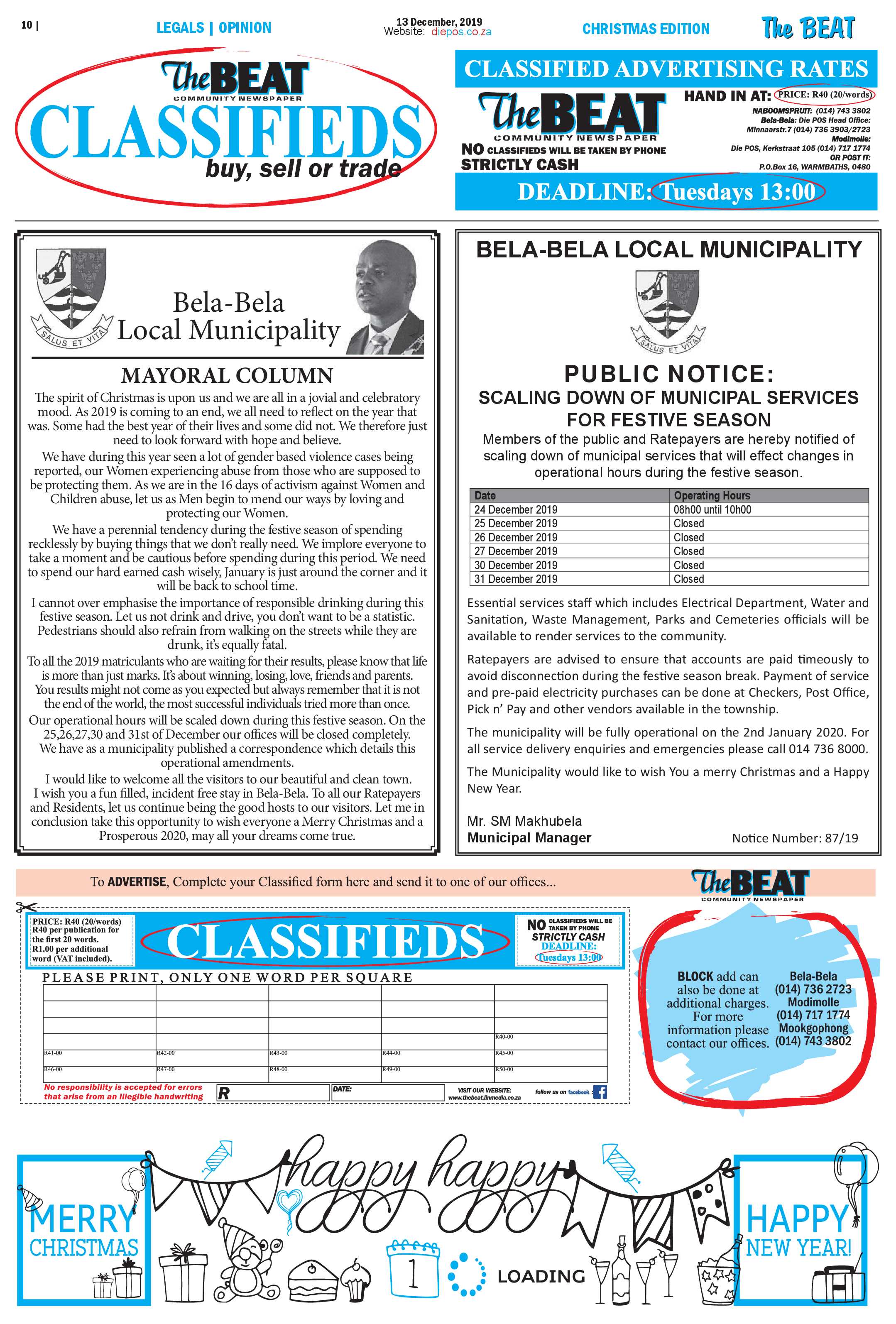 The Beat 13 December 2019 page 10