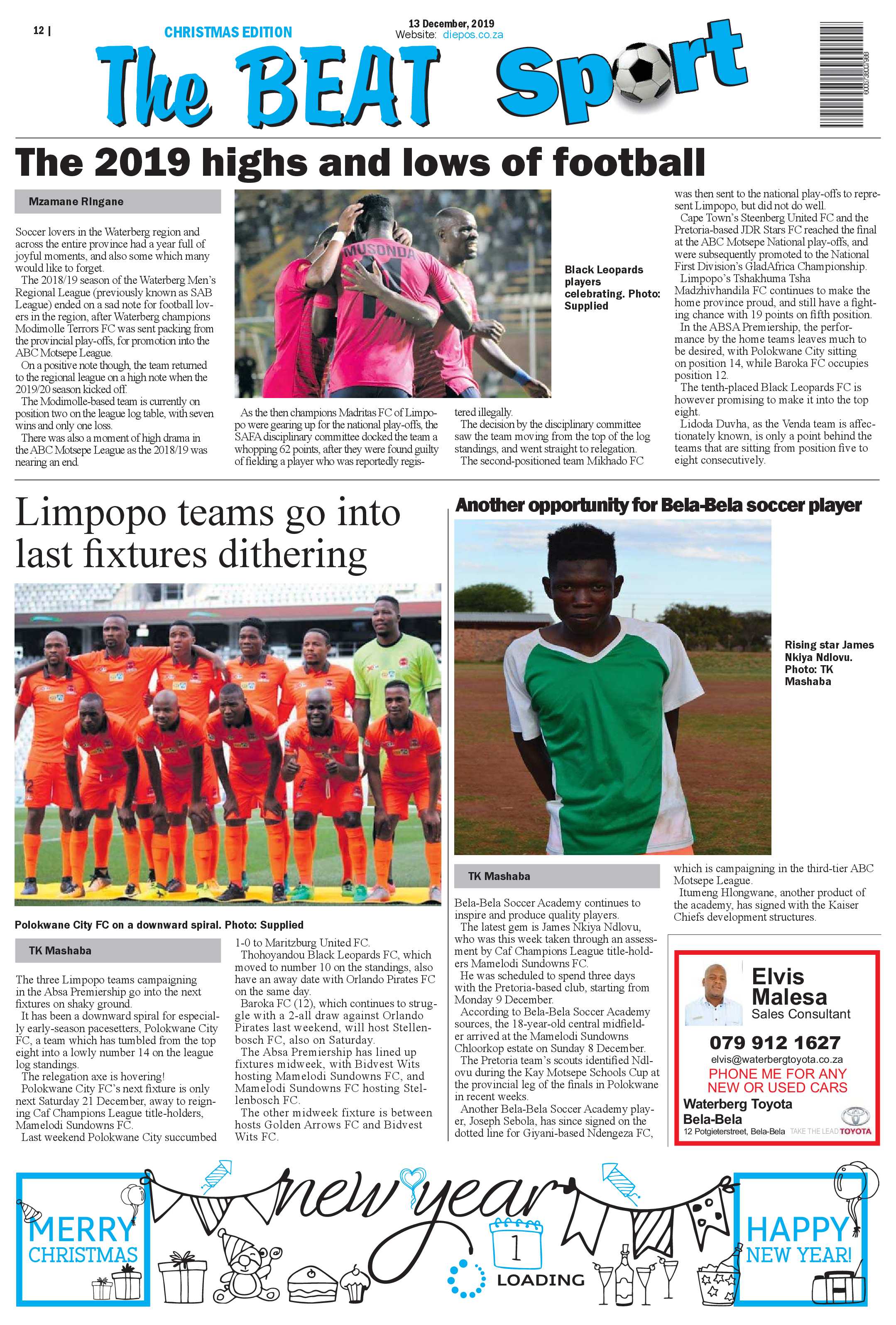 The Beat 13 December 2019 page 12