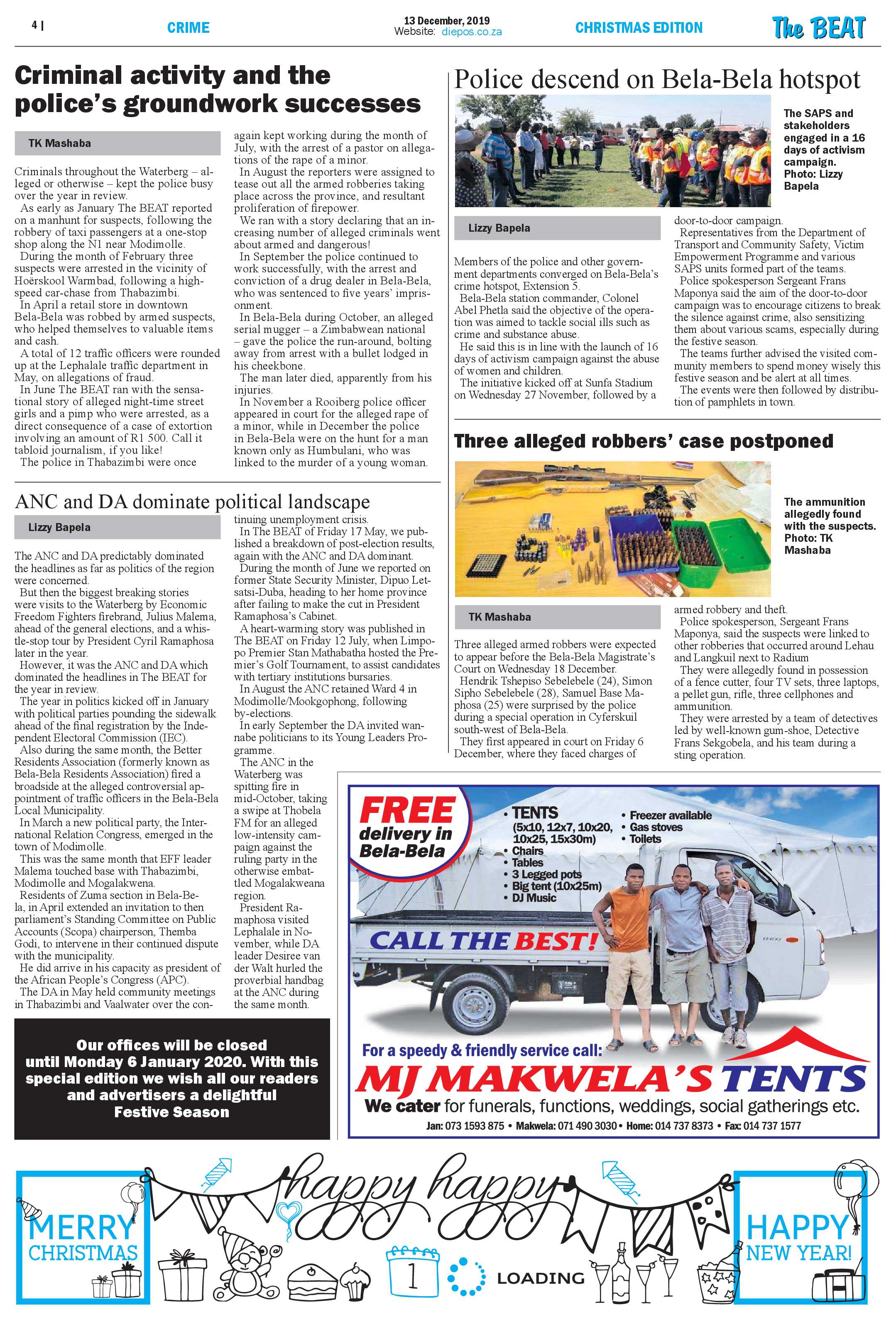 The Beat 13 December 2019 page 4