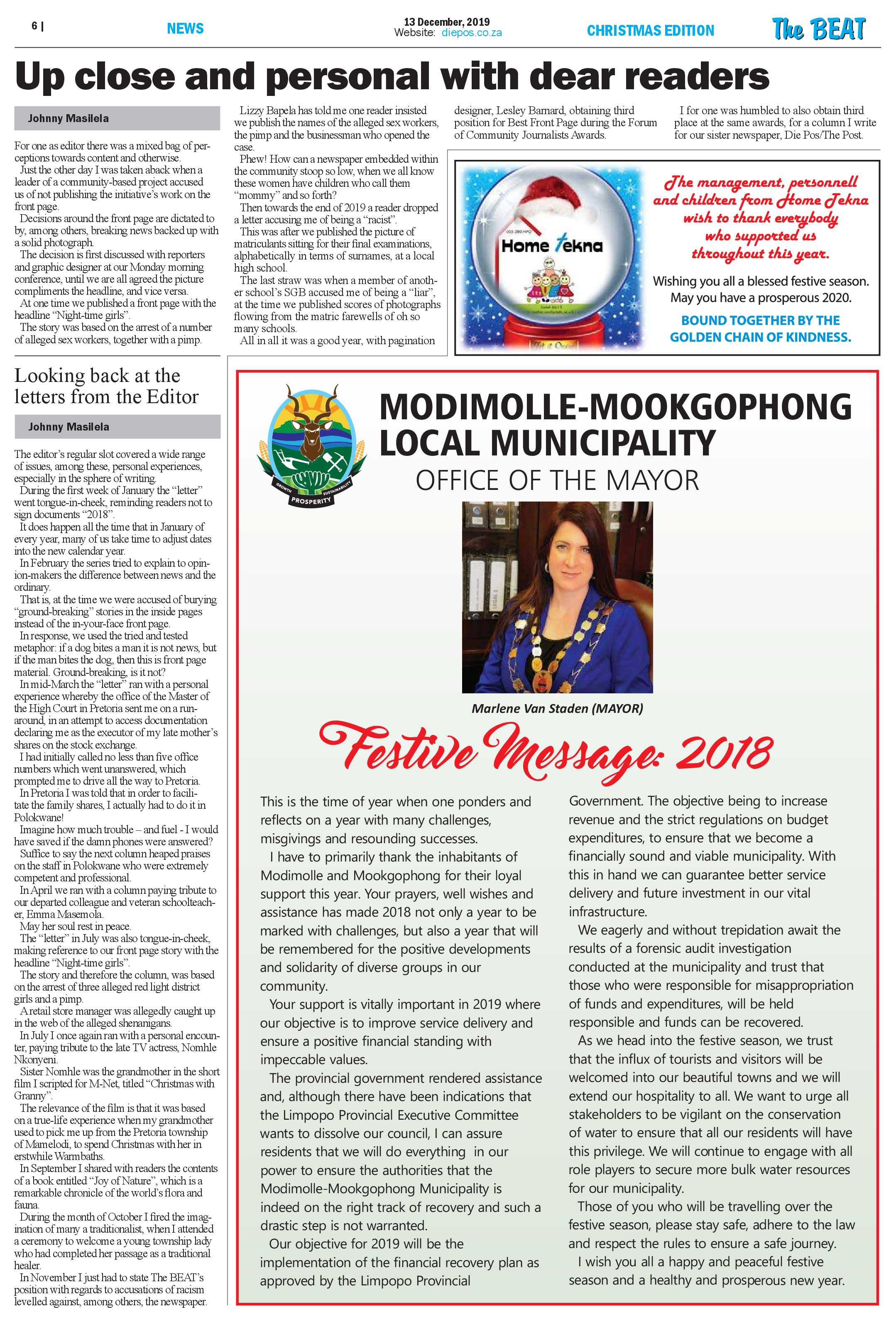 The Beat 13 December 2019 page 6