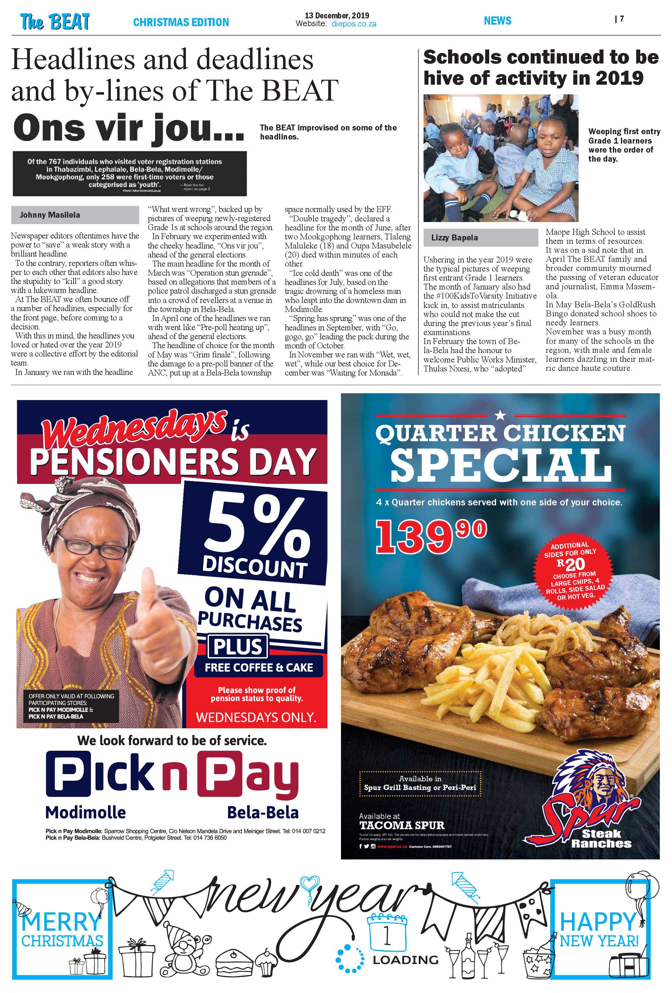 The Beat 13 December 2019 page 7