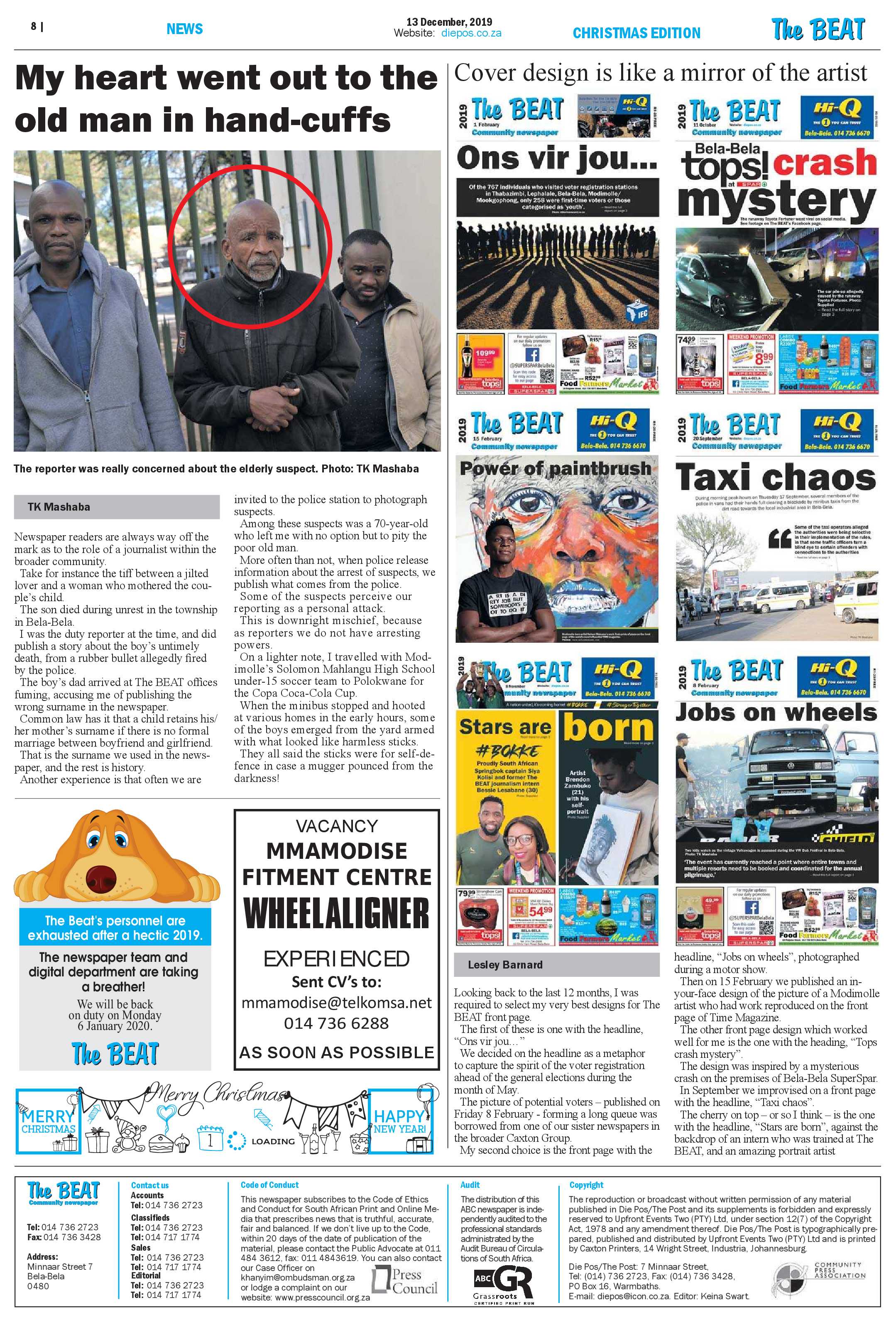 The Beat 13 December 2019 page 8