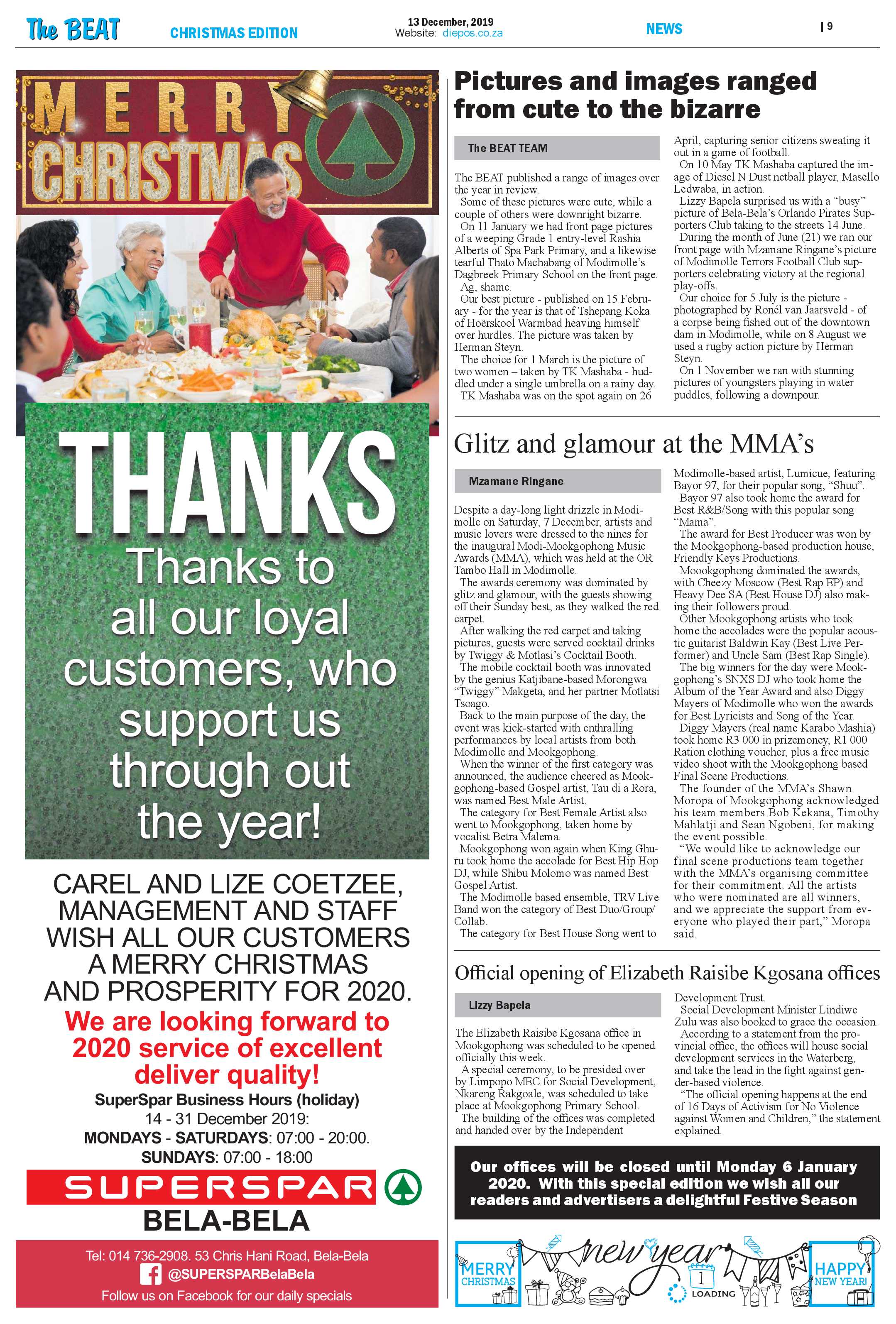 The Beat 13 December 2019 page 9