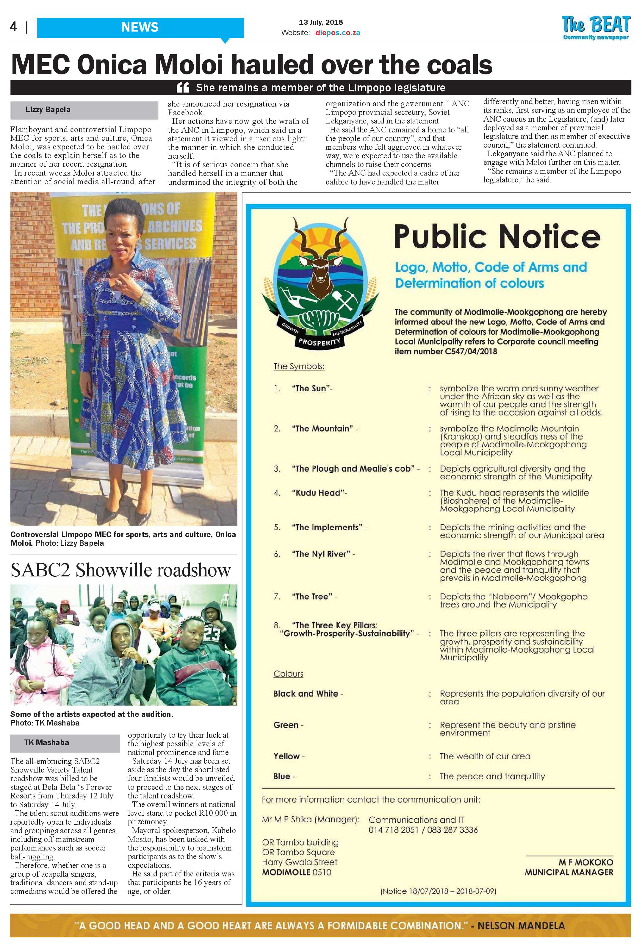 The Beat 13 July 2018 page 4