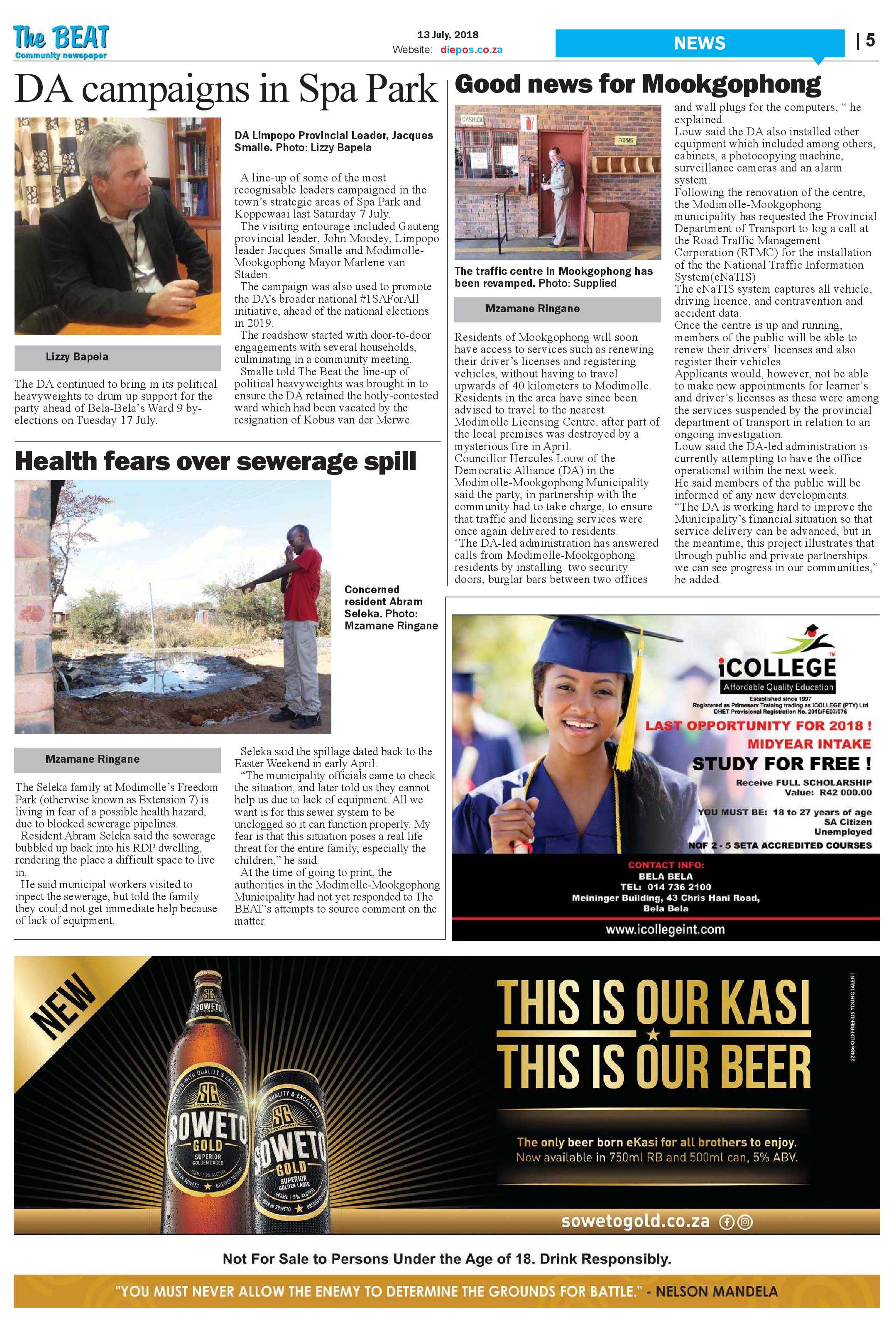 The Beat 13 July 2018 page 5