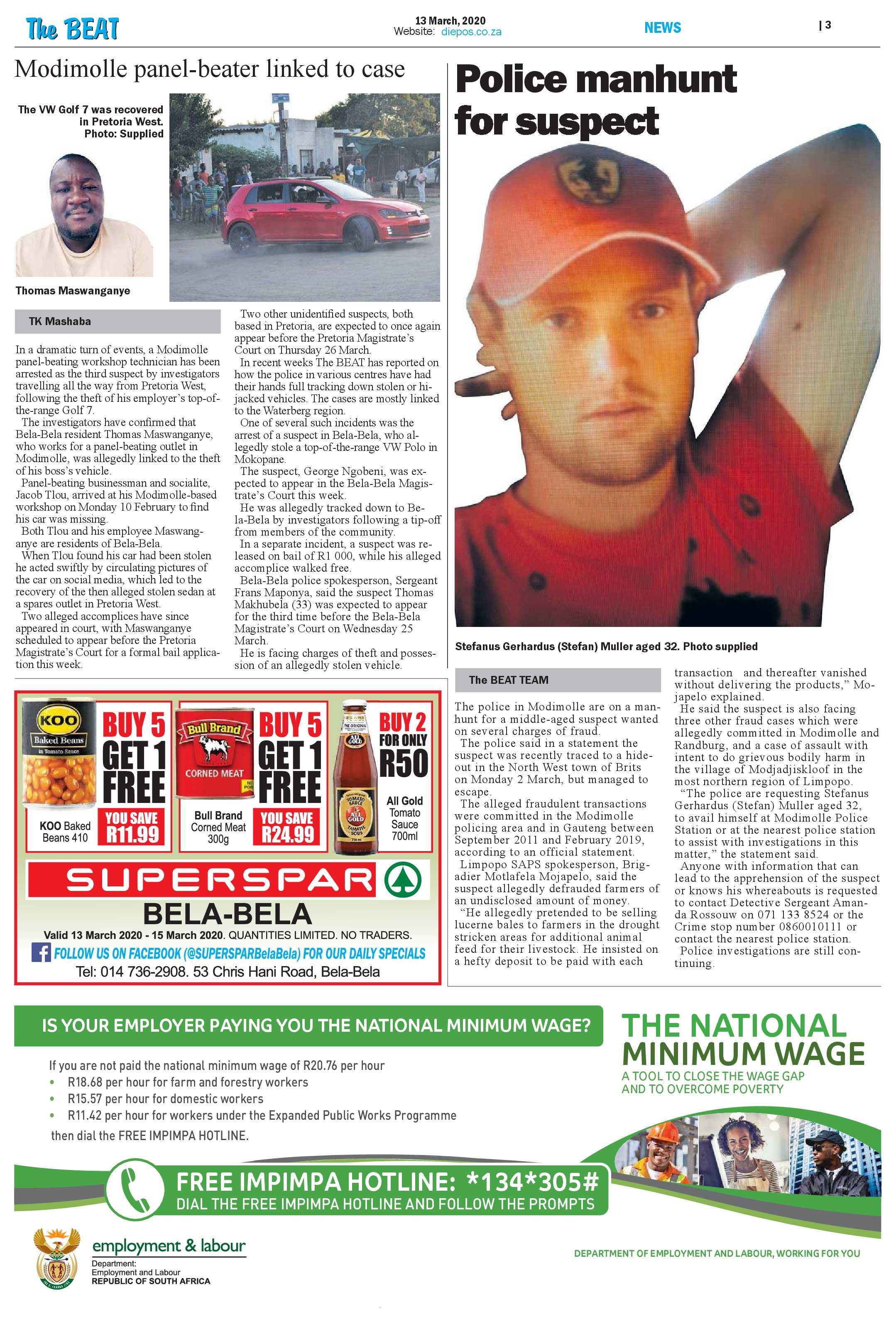 The Beat 13 March 2020 page 3