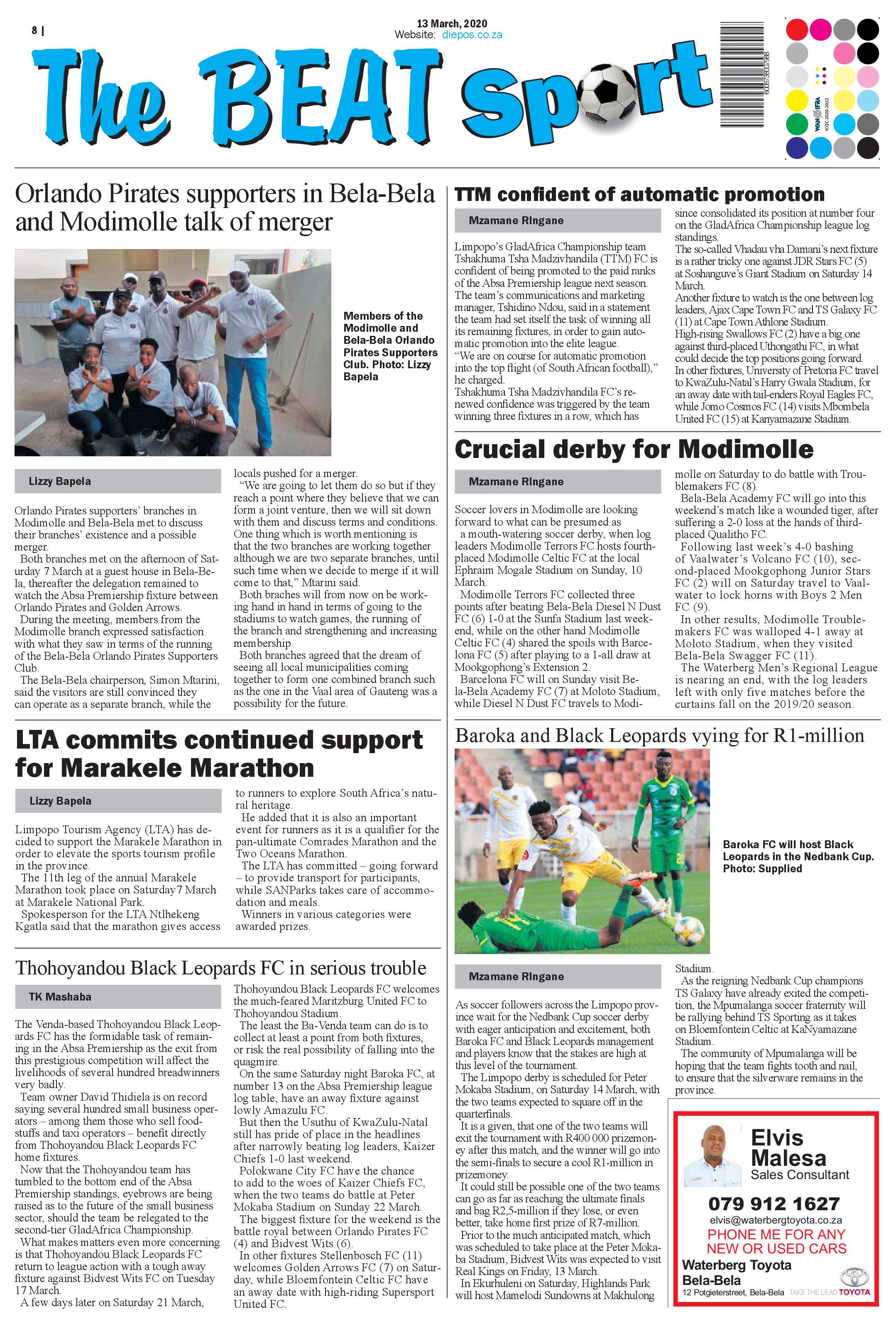 The Beat 13 March 2020 page 8