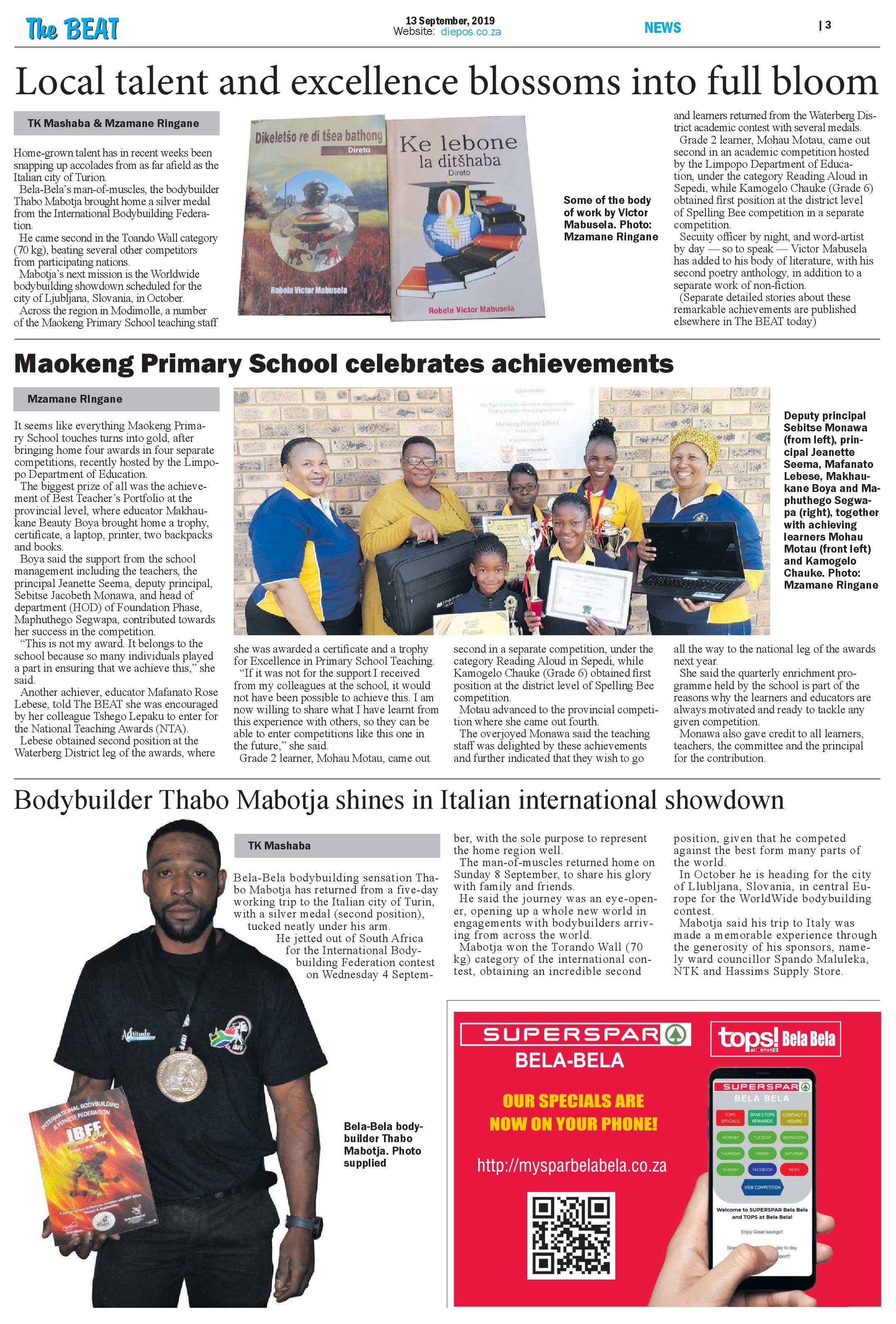 The Beat 13 September 2019 page 3