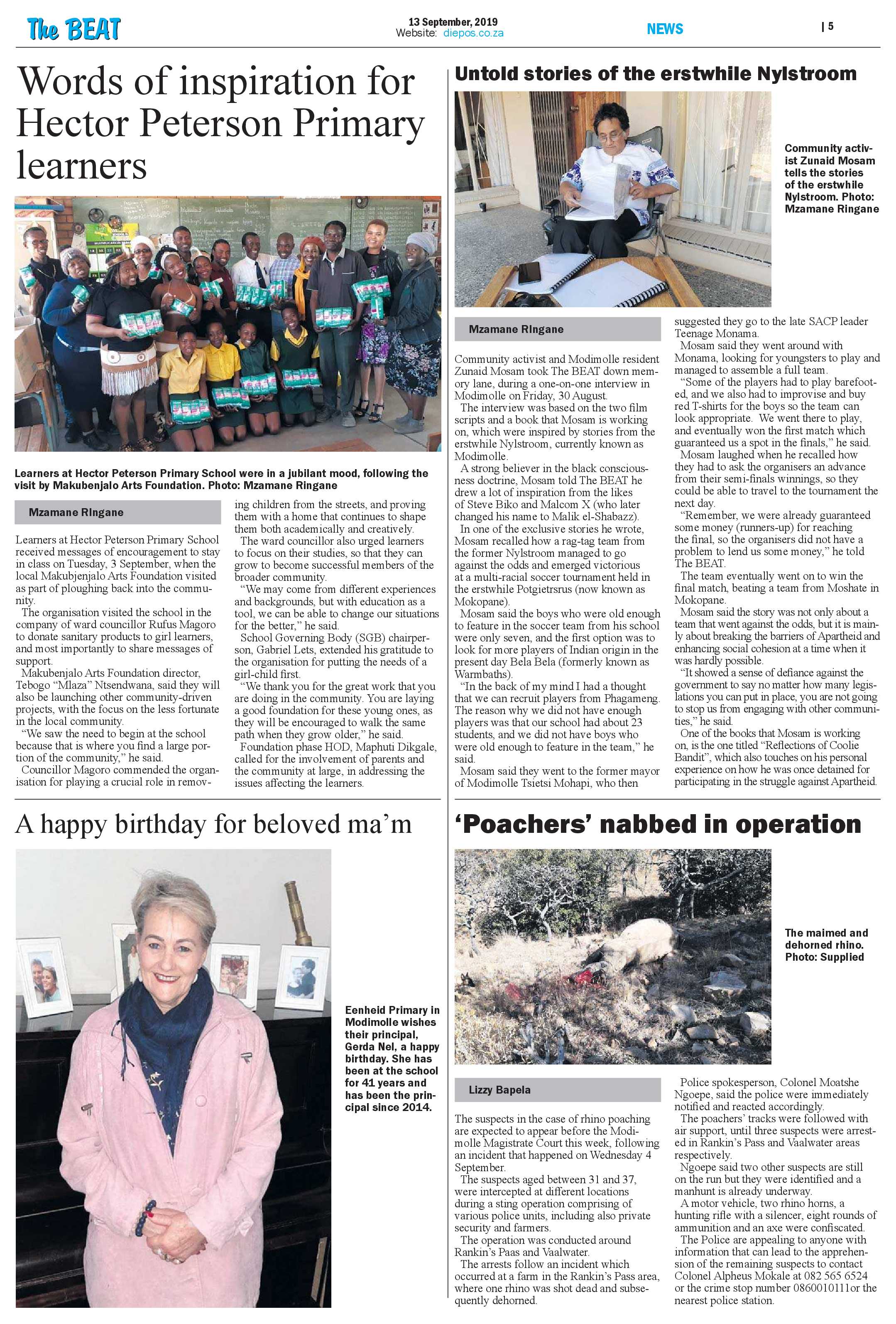 The Beat 13 September 2019 page 5