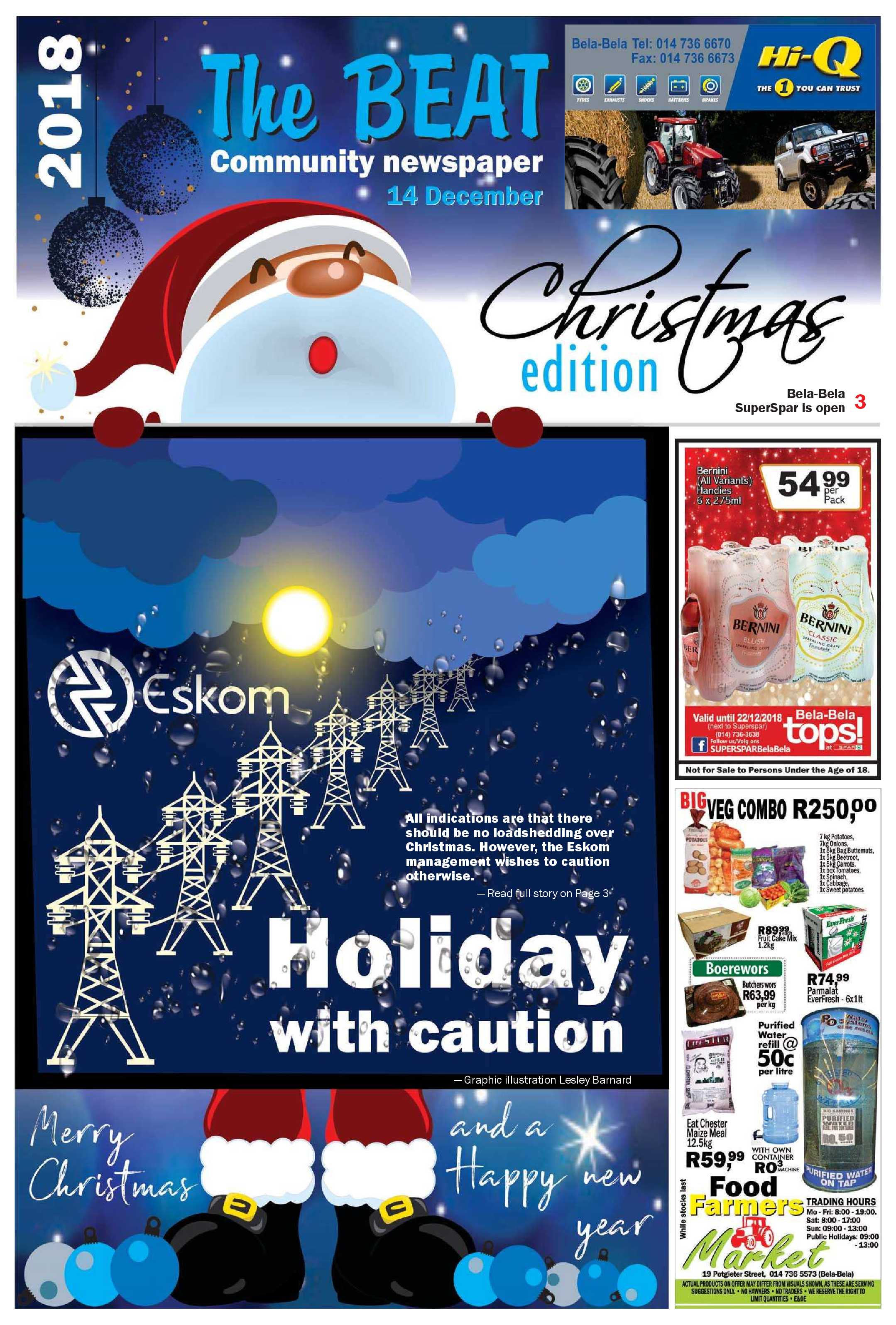 The Beat 14 December 2018 page 1