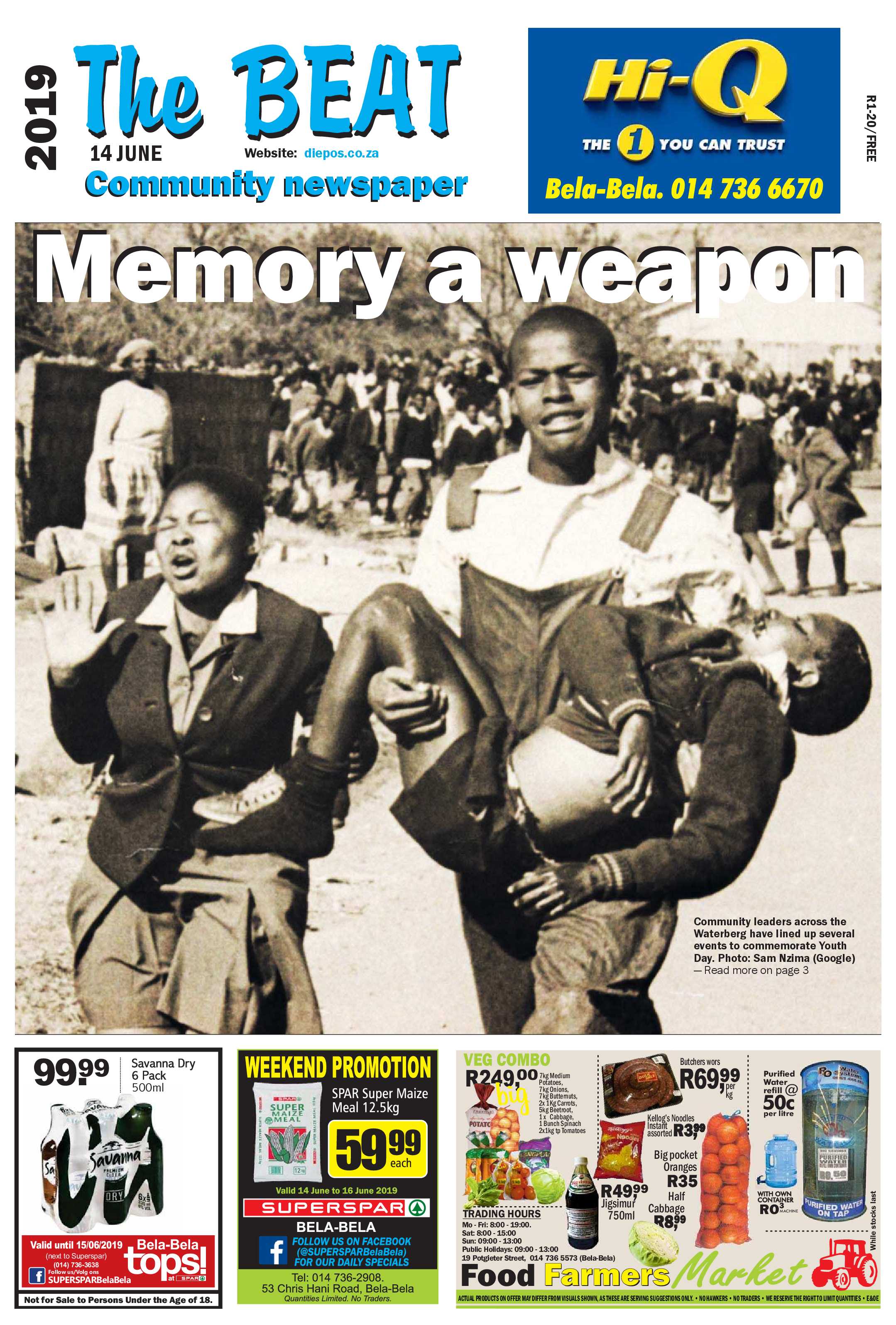 The Beat 14 June 2019 page 1