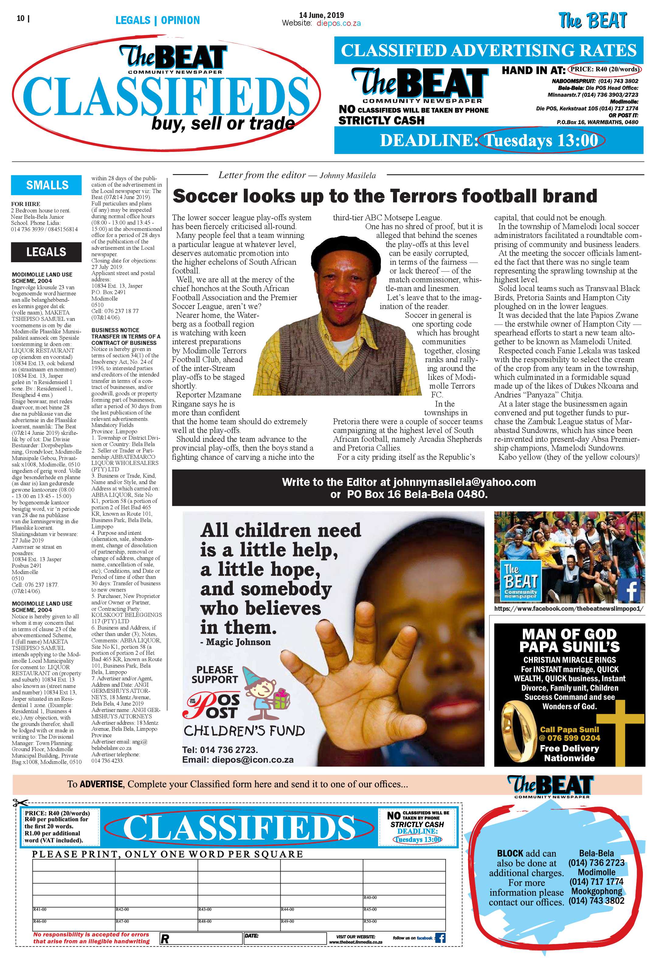 The Beat 14 June 2019 page 10