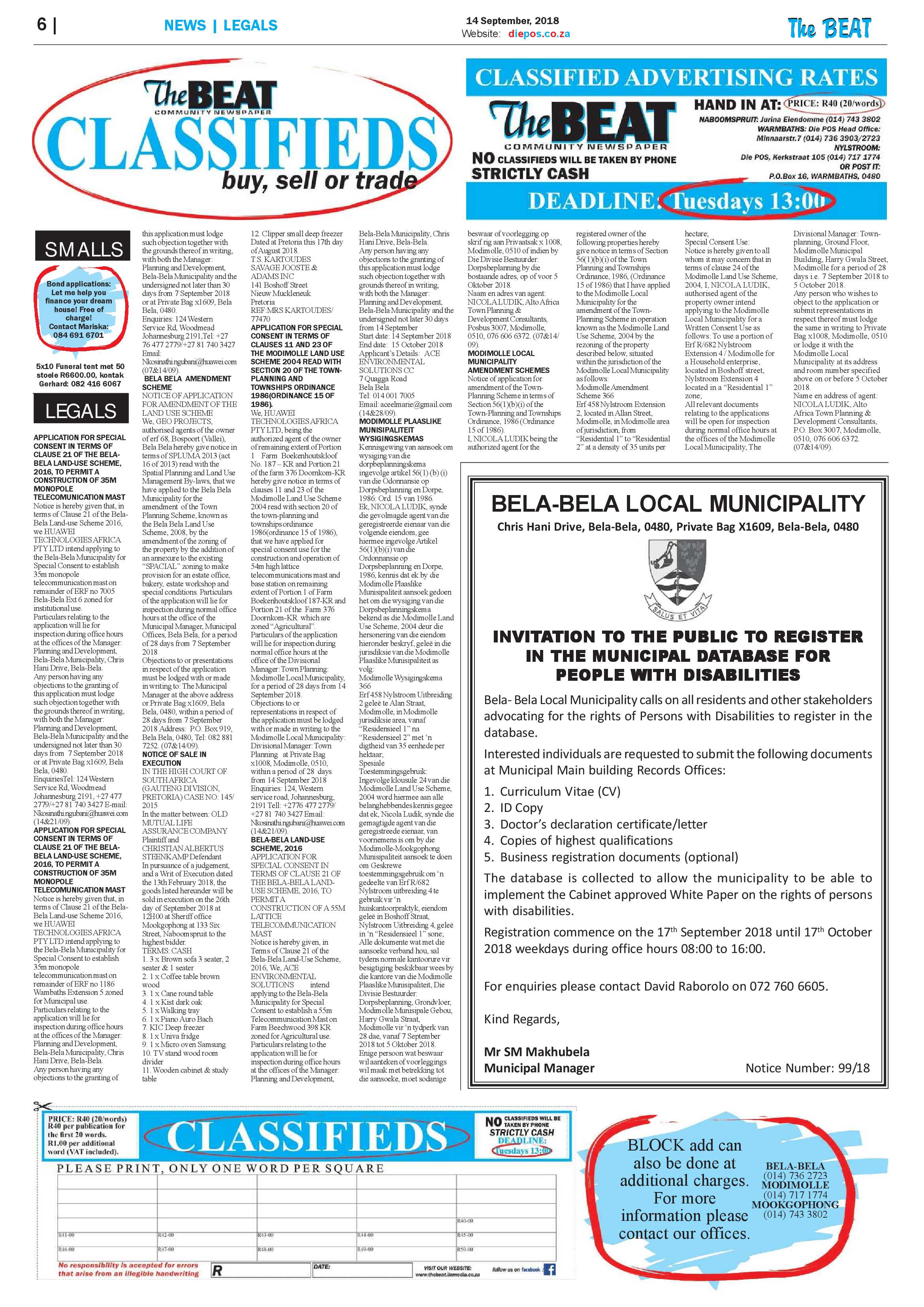 The Beat 14 September 2018 page 6